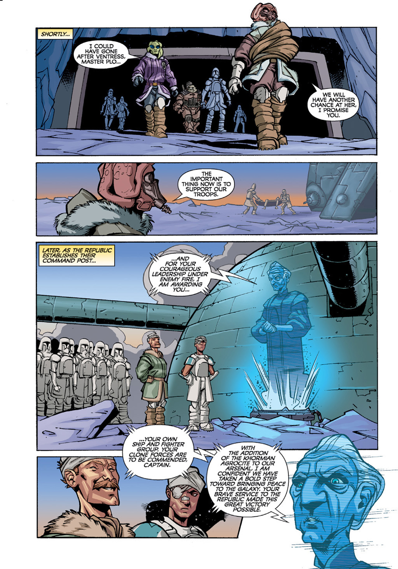 Read online Star Wars: The Clone Wars comic -  Issue #9 - 23
