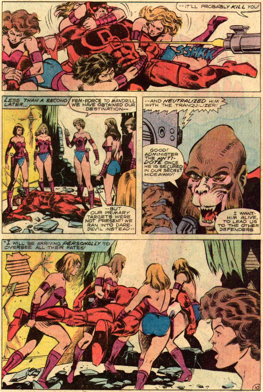 Read online The Defenders (1972) comic -  Issue #89 - 11