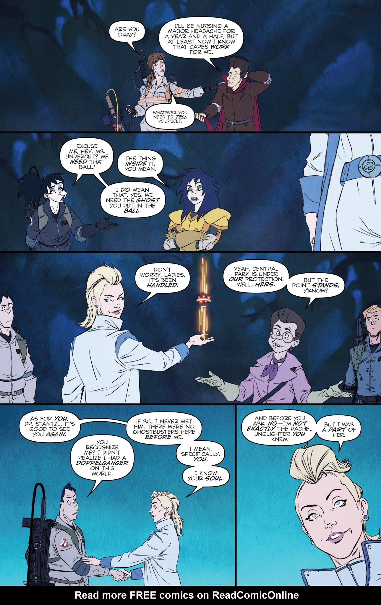 Read online Ghostbusters: Crossing Over comic -  Issue #6 - 22