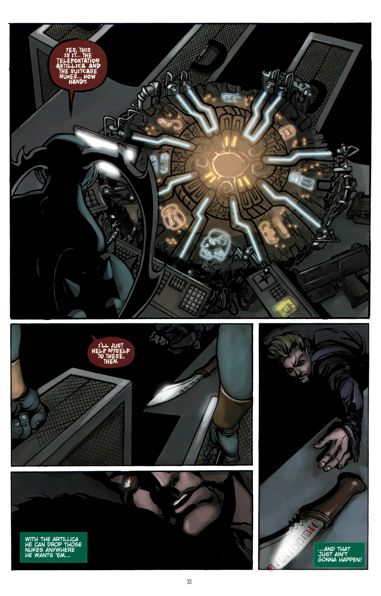 Read online CVO : Covert Vampiric Operations -- 100-Page Spectacular comic -  Issue # TPB - 35