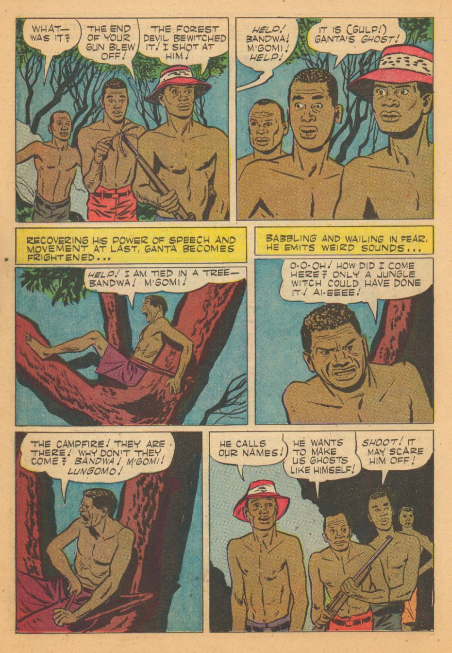 Read online Tarzan (1948) comic -  Issue #78 - 10