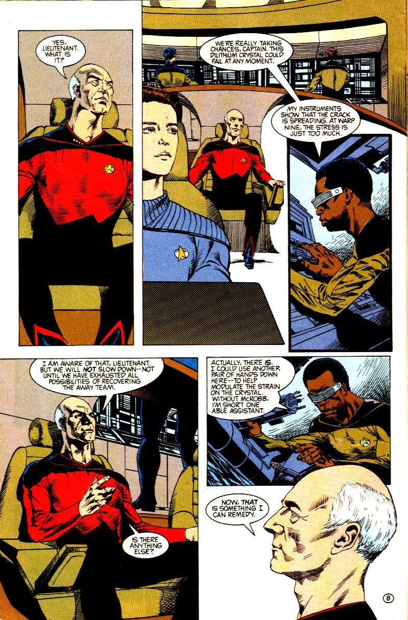 Read online Star Trek: The Next Generation (1989) comic -  Issue #4 - 9