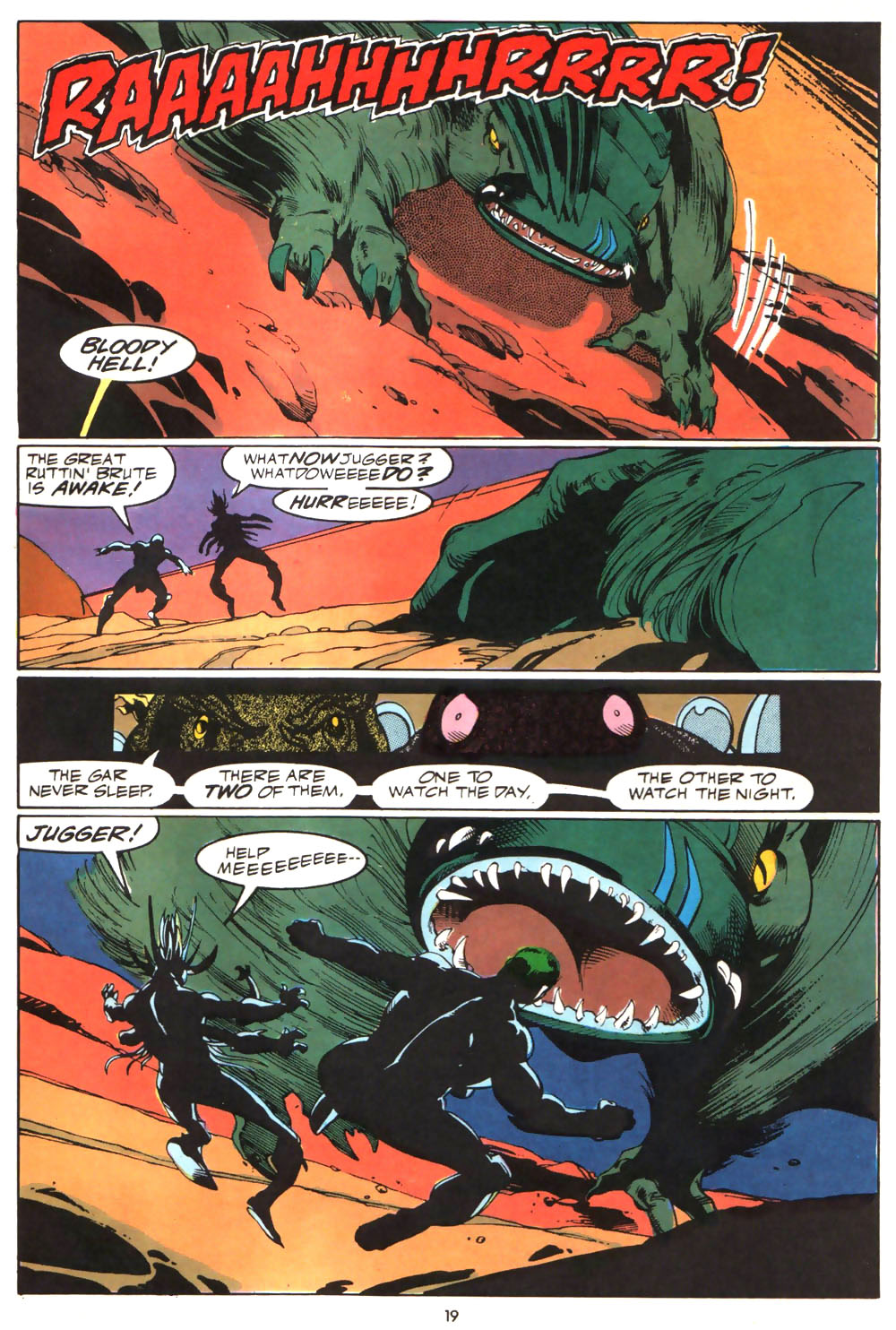 Read online Alien Legion (1987) comic -  Issue #10 - 21