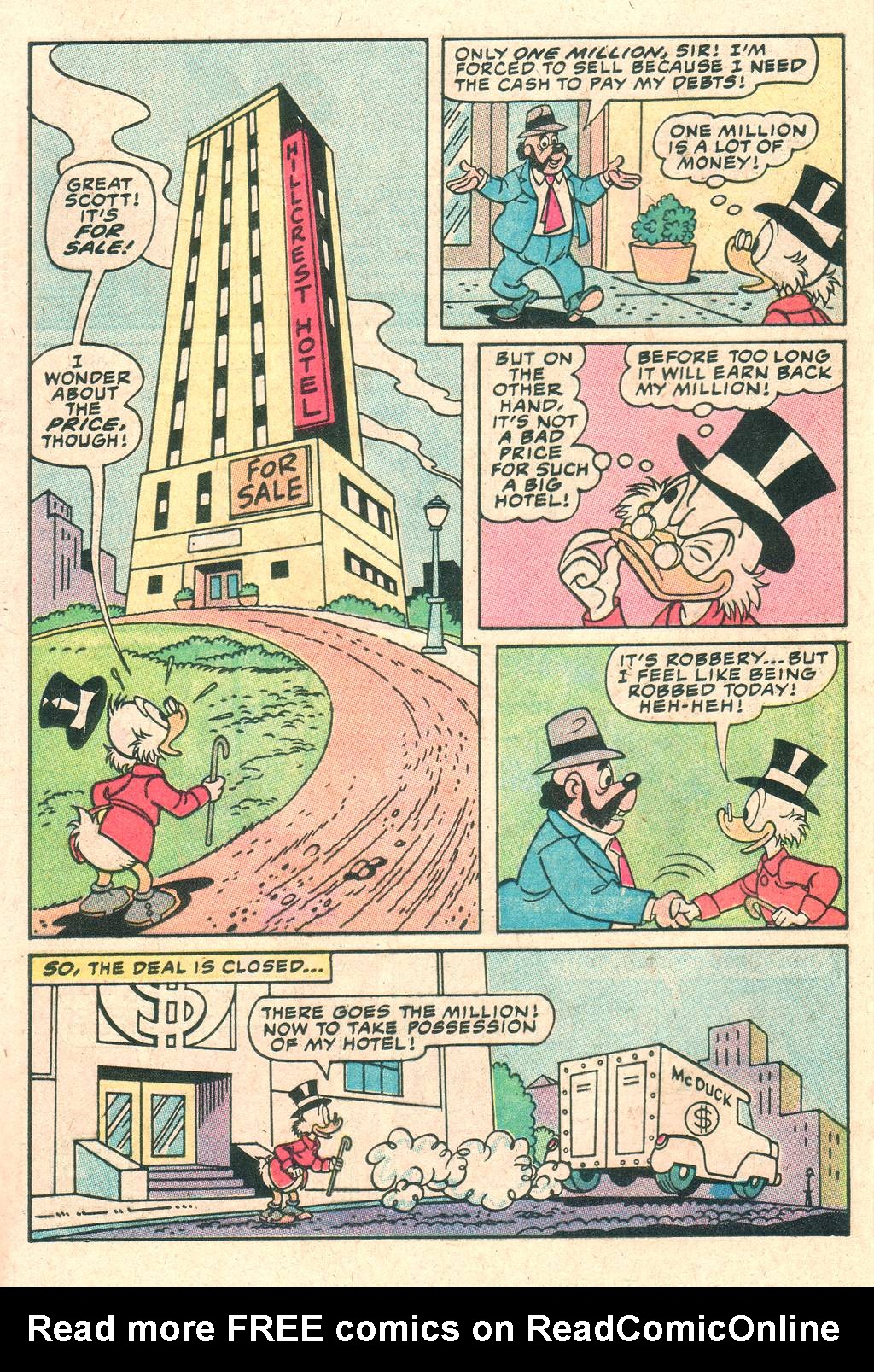 Read online Uncle Scrooge (1953) comic -  Issue #205 - 20