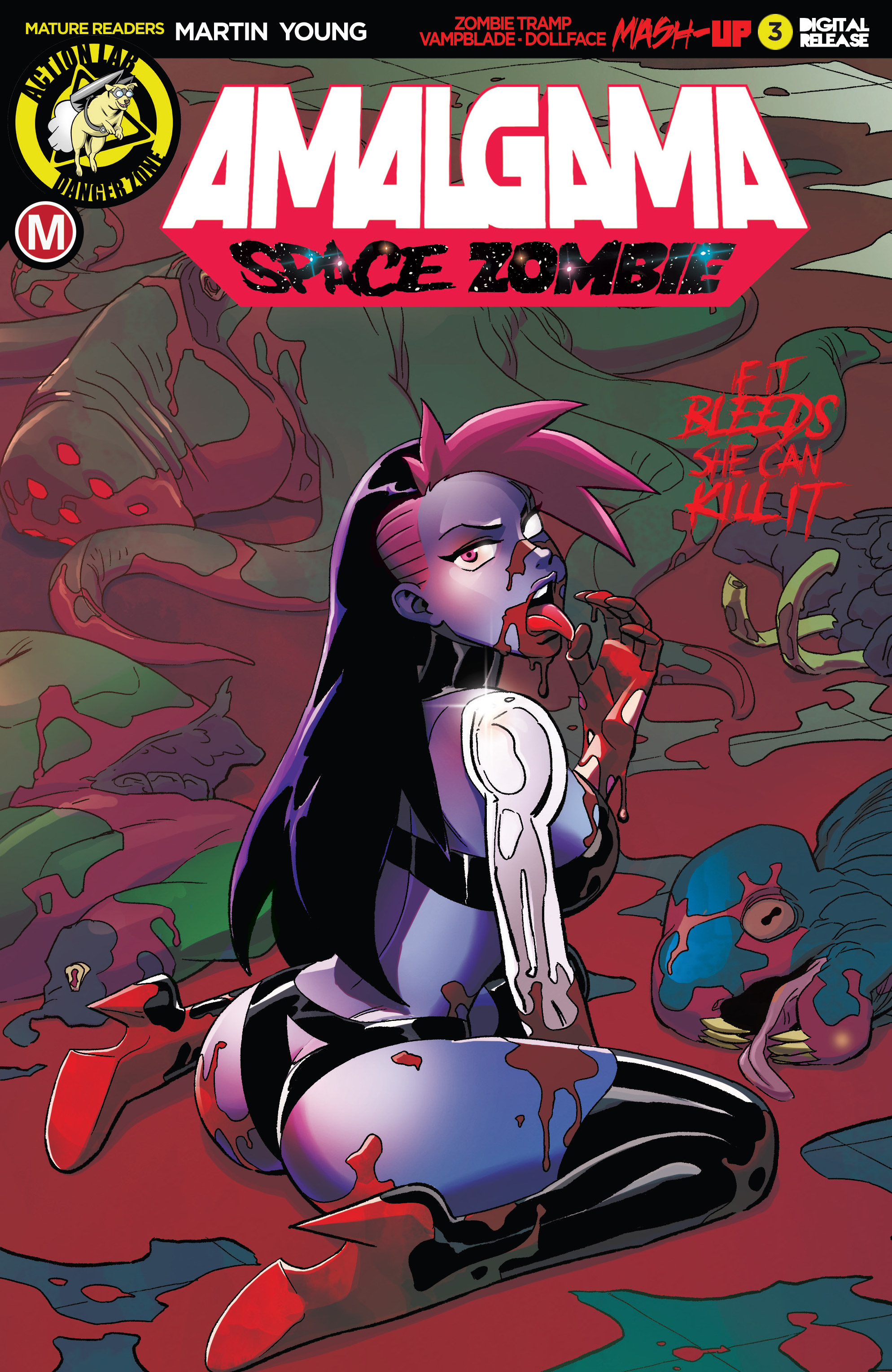 Read online Amalgama: Space Zombie comic -  Issue #3 - 1