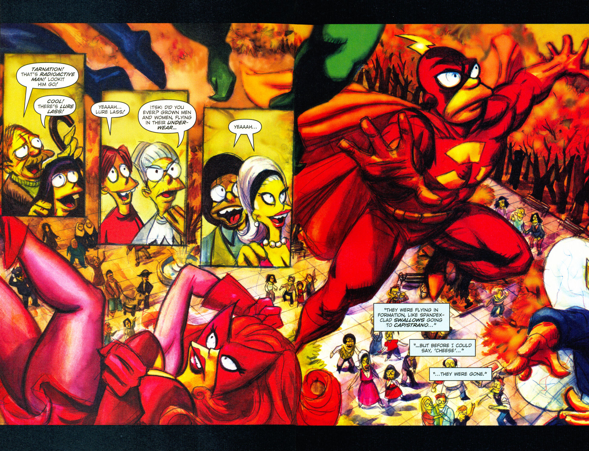 Read online Bongo Comics Presents Simpsons Super Spectacular comic -  Issue #2 - 16
