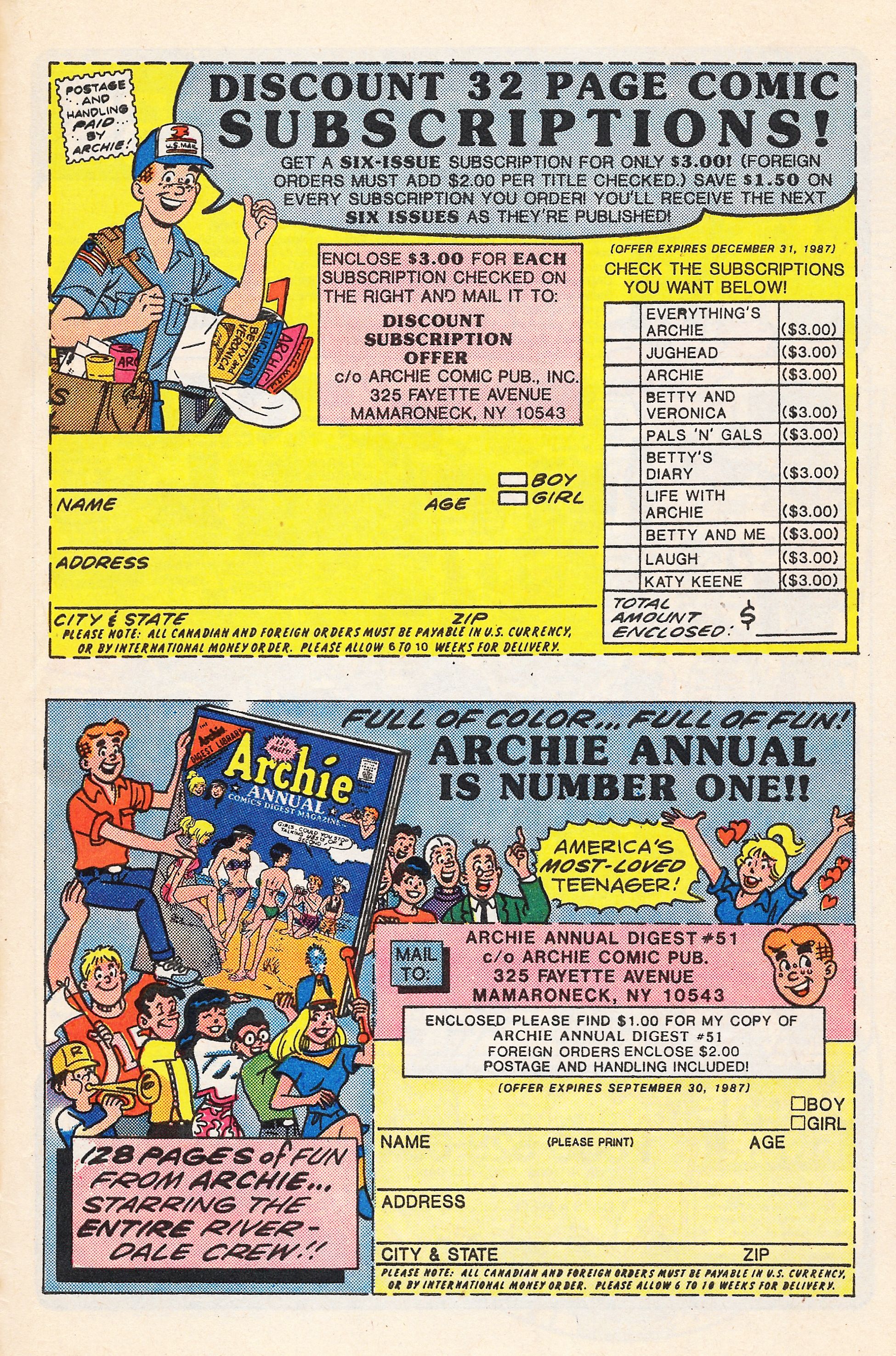 Read online Archie Giant Series Magazine comic -  Issue #571 - 33
