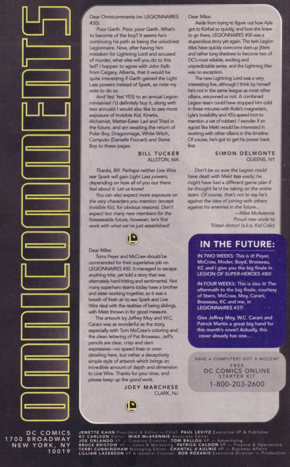 Read online Legionnaires comic -  Issue #36 - 23