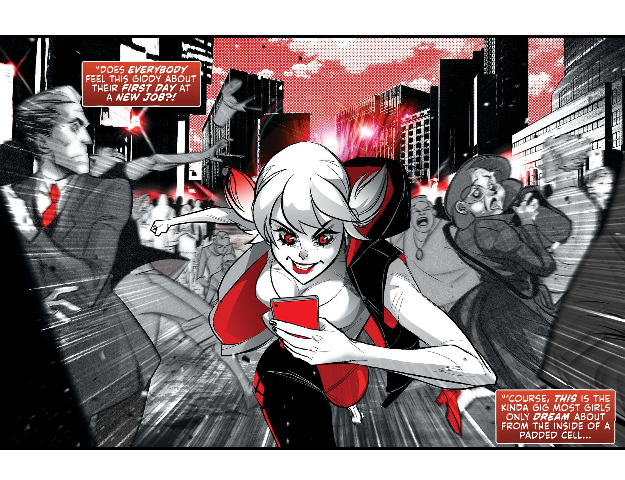 Read online Harley Quinn Black   White   Red comic -  Issue #13 - 4