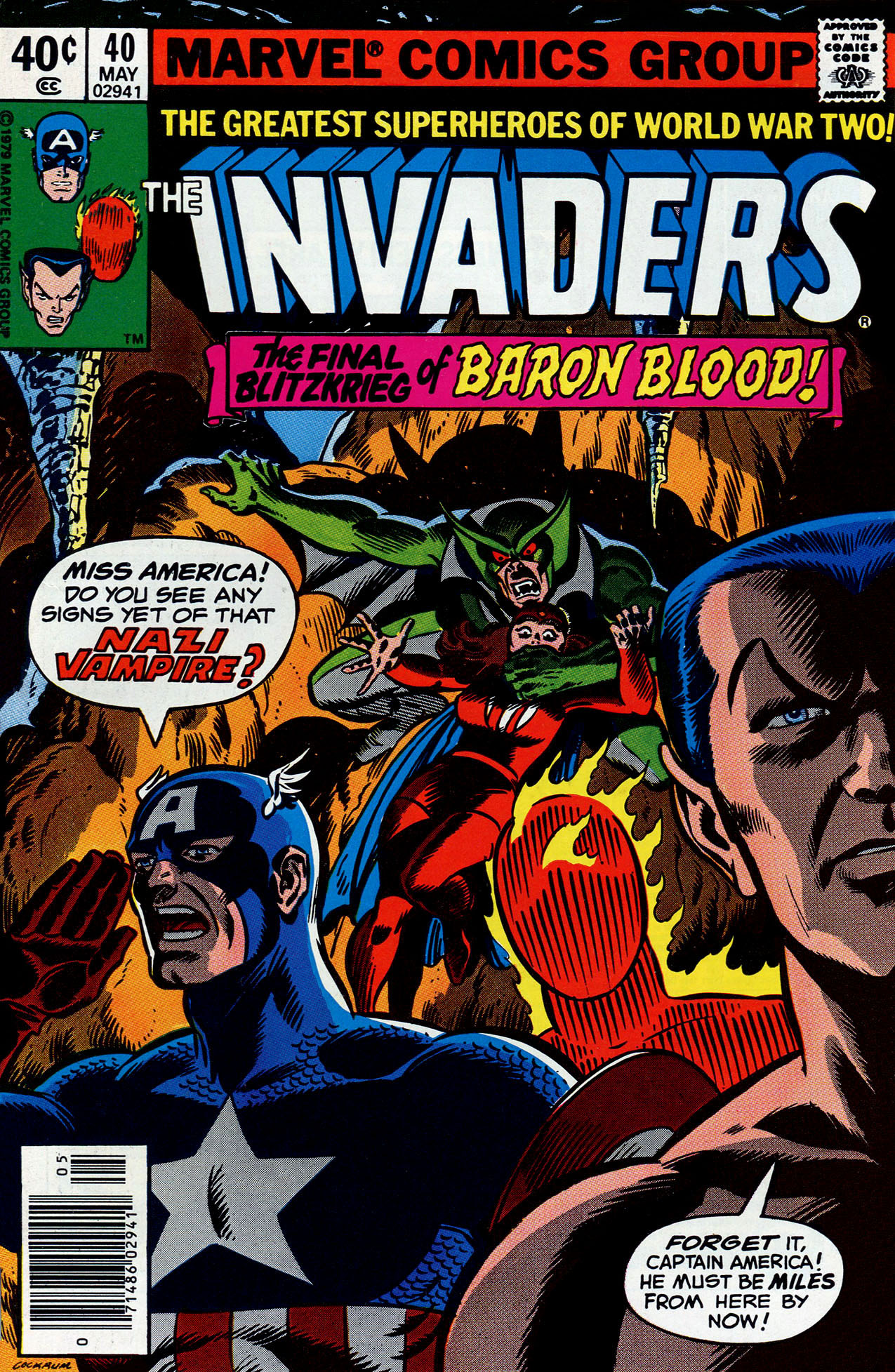 Read online The Invaders (1975) comic -  Issue #40 - 1