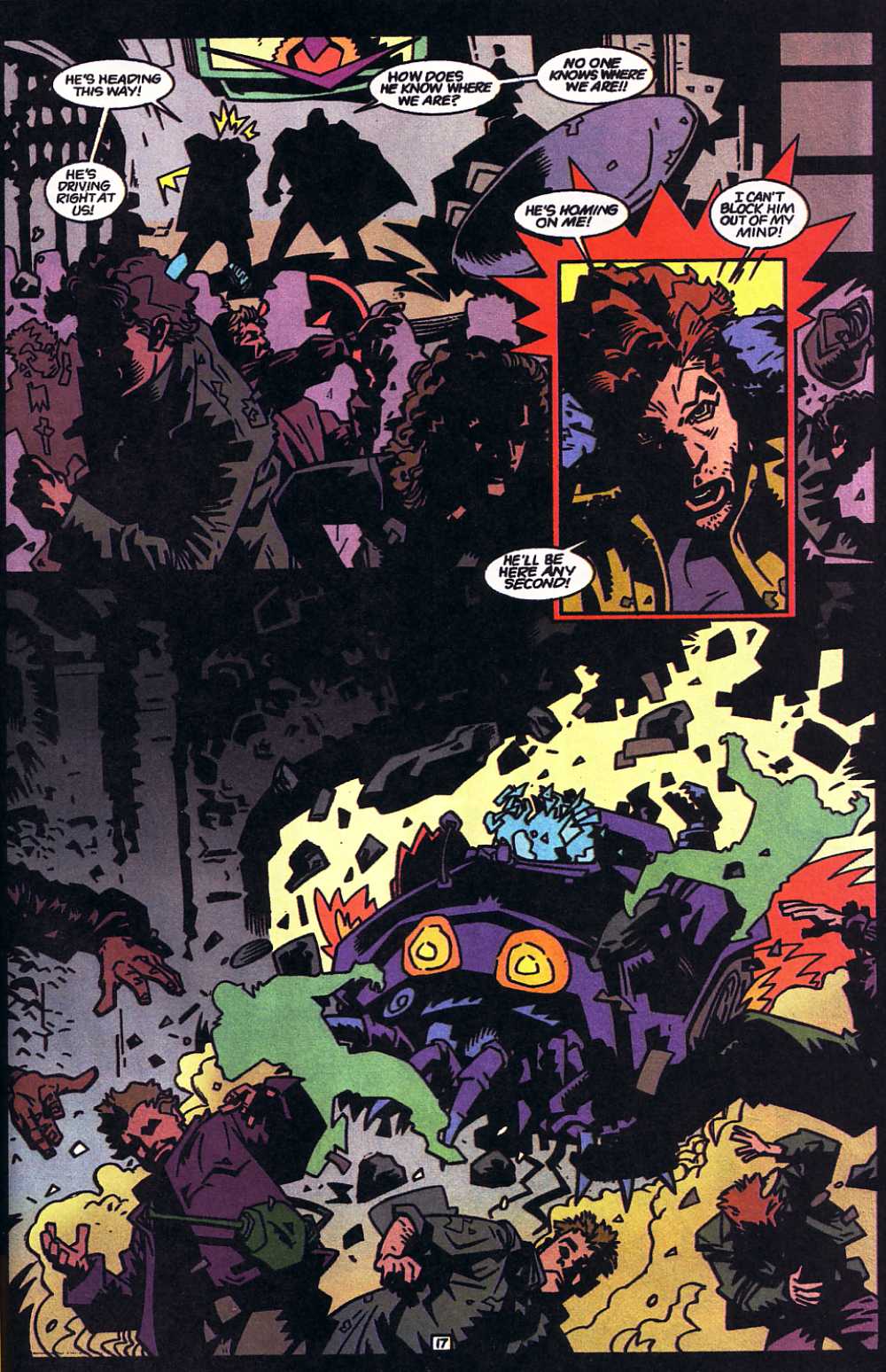 Read online Judge Dredd: Legends of the Law comic -  Issue #9 - 17