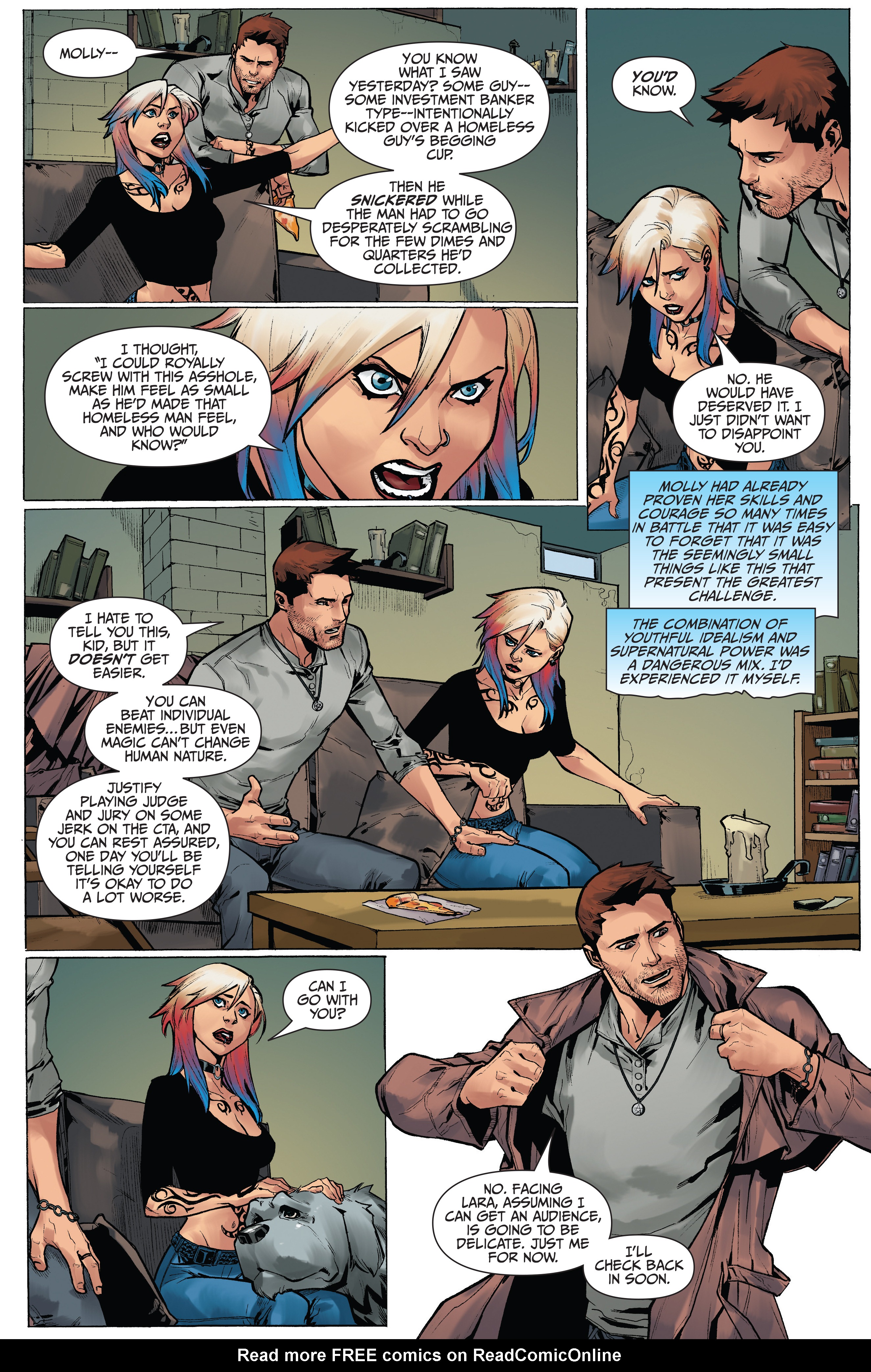 Read online Jim Butcher's The Dresden Files: Wild Card comic -  Issue #1 - 14