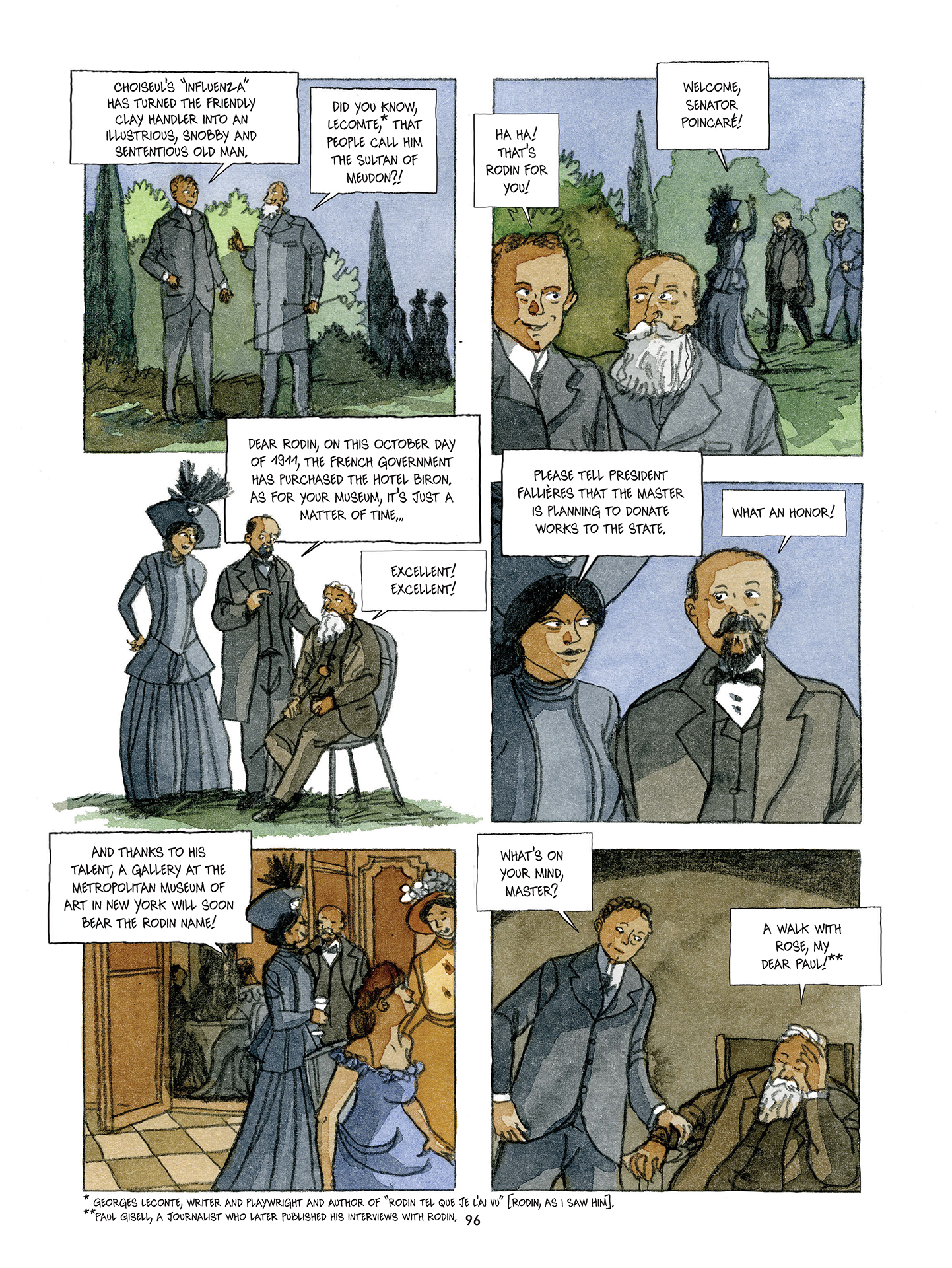 Read online Rodin: Fugit Amor, An Intimate Portrait comic -  Issue # TPB - 97
