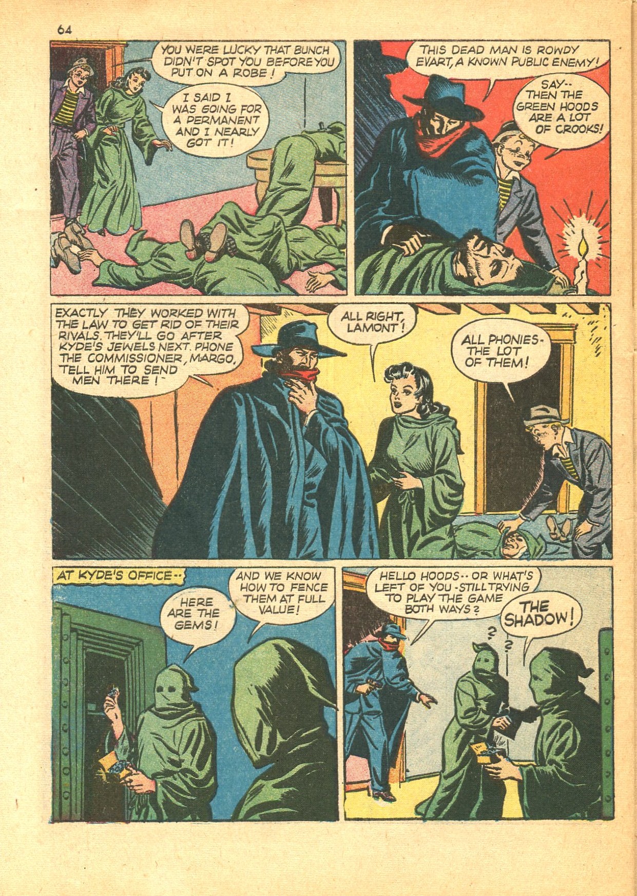 Read online Shadow Comics comic -  Issue #24 - 56