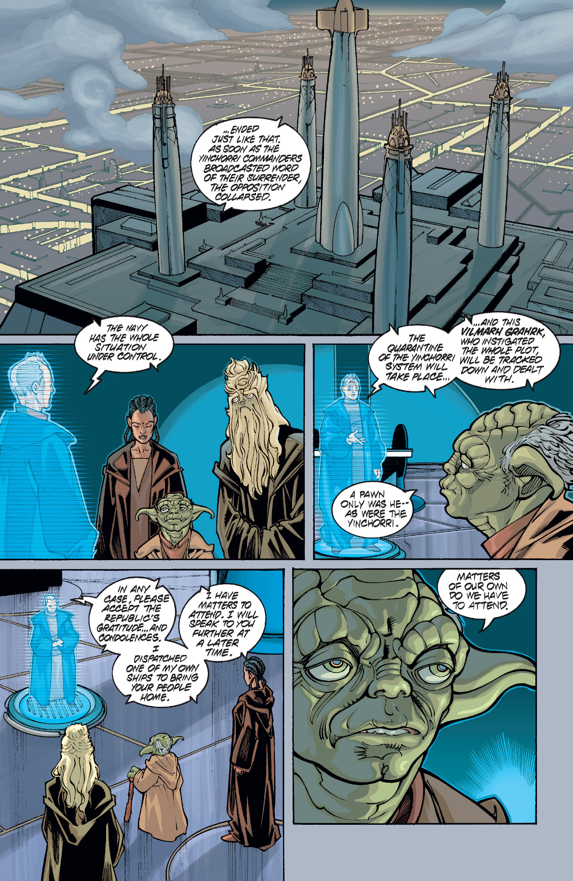 Read online Star Wars: Jedi Council: Acts of War comic -  Issue #4 - 21