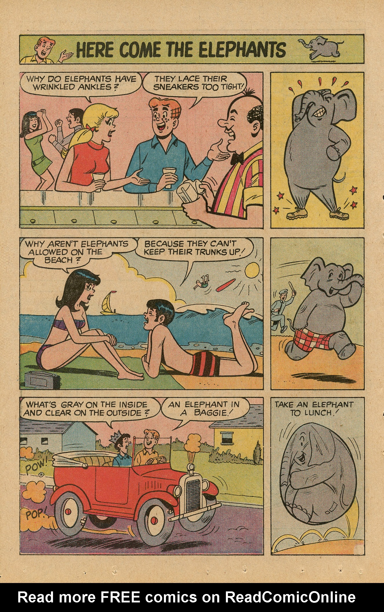 Read online Archie's TV Laugh-Out comic -  Issue #1 - 40