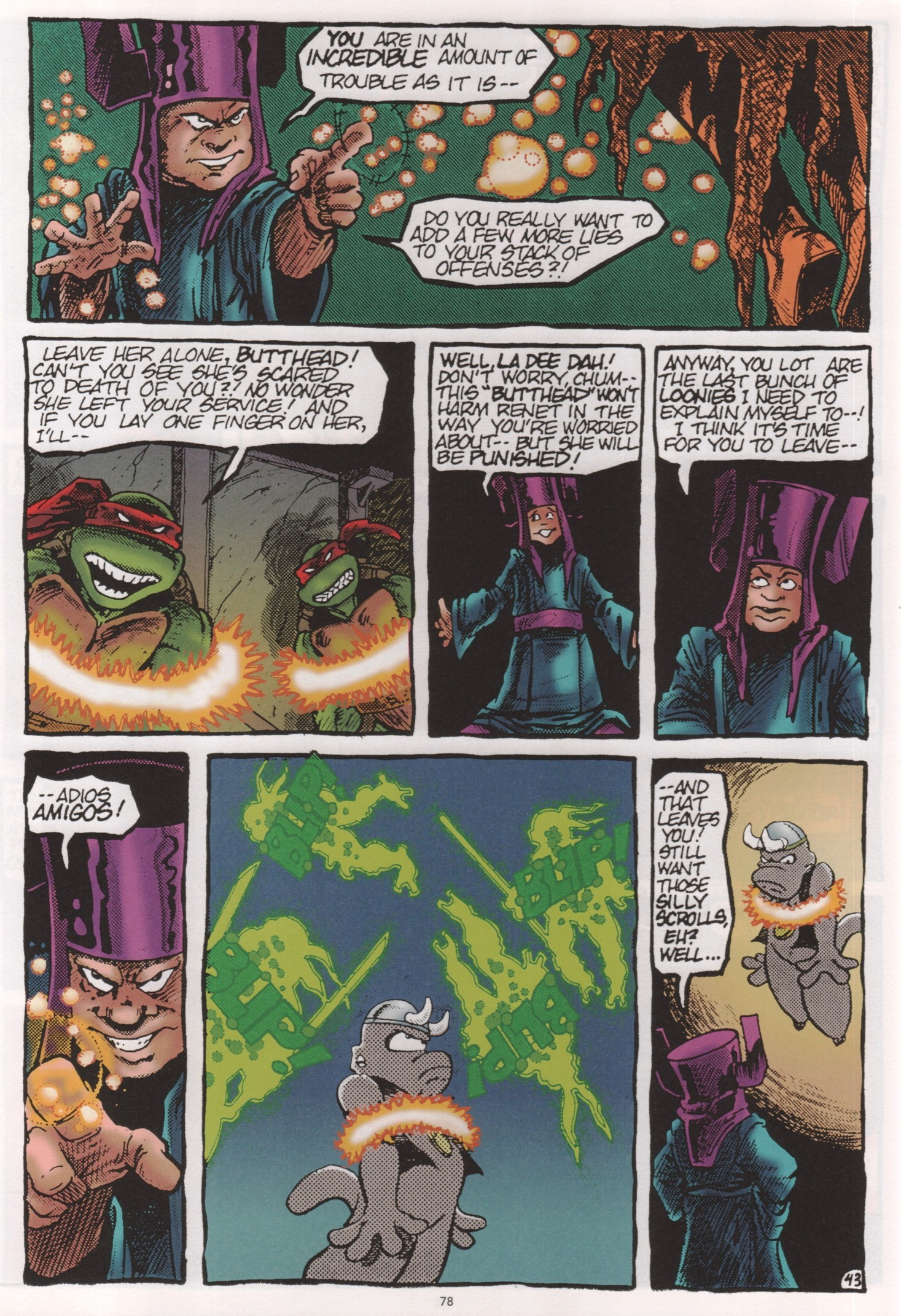 Read online Teenage Mutant Ninja Turtles Color Classics (2012) comic -  Issue #8 - 44