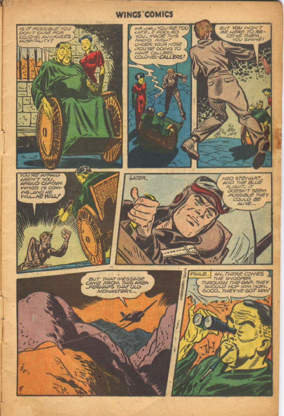 Read online Wings Comics comic -  Issue #70 - 5