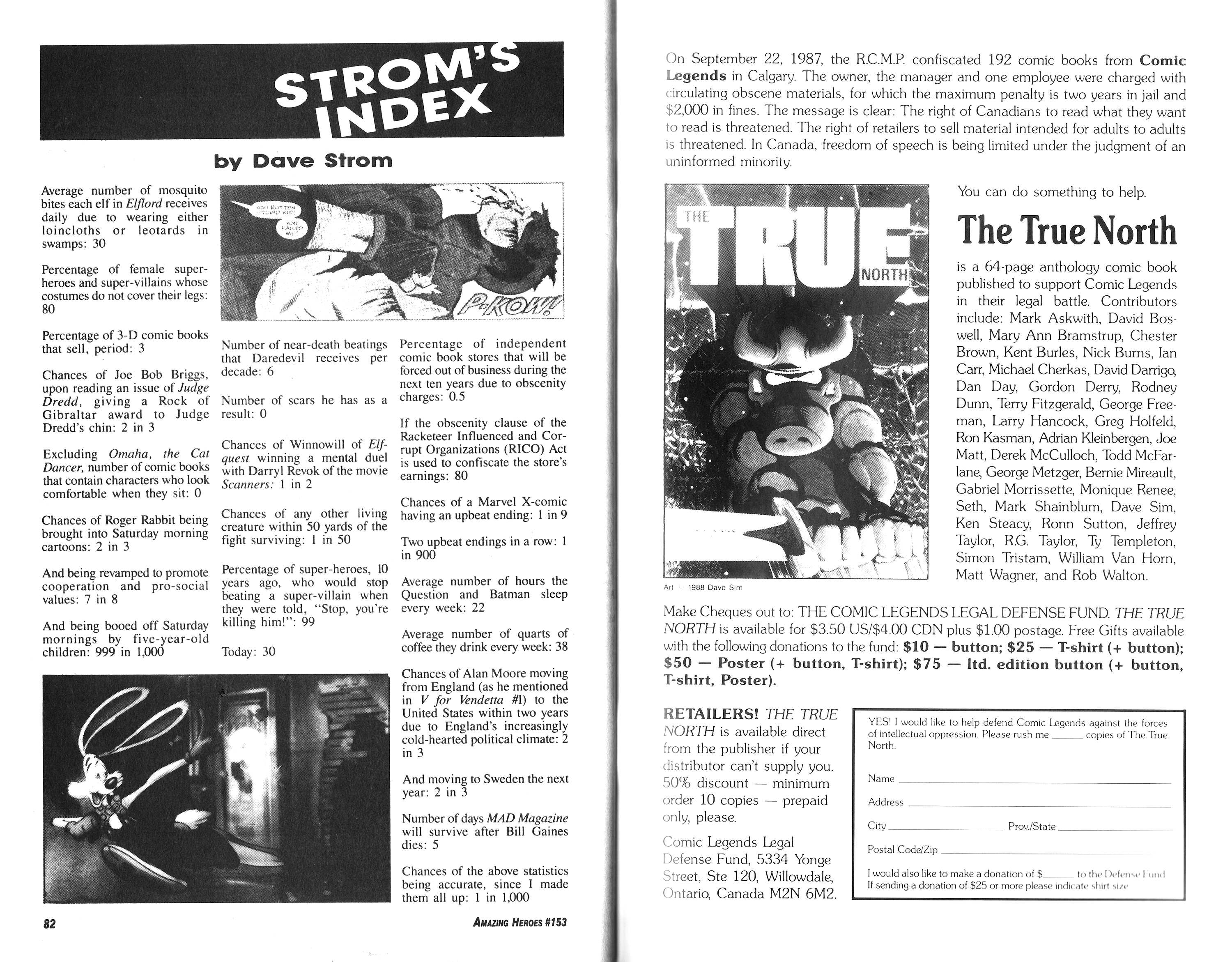 Read online Amazing Heroes comic -  Issue #153 - 42