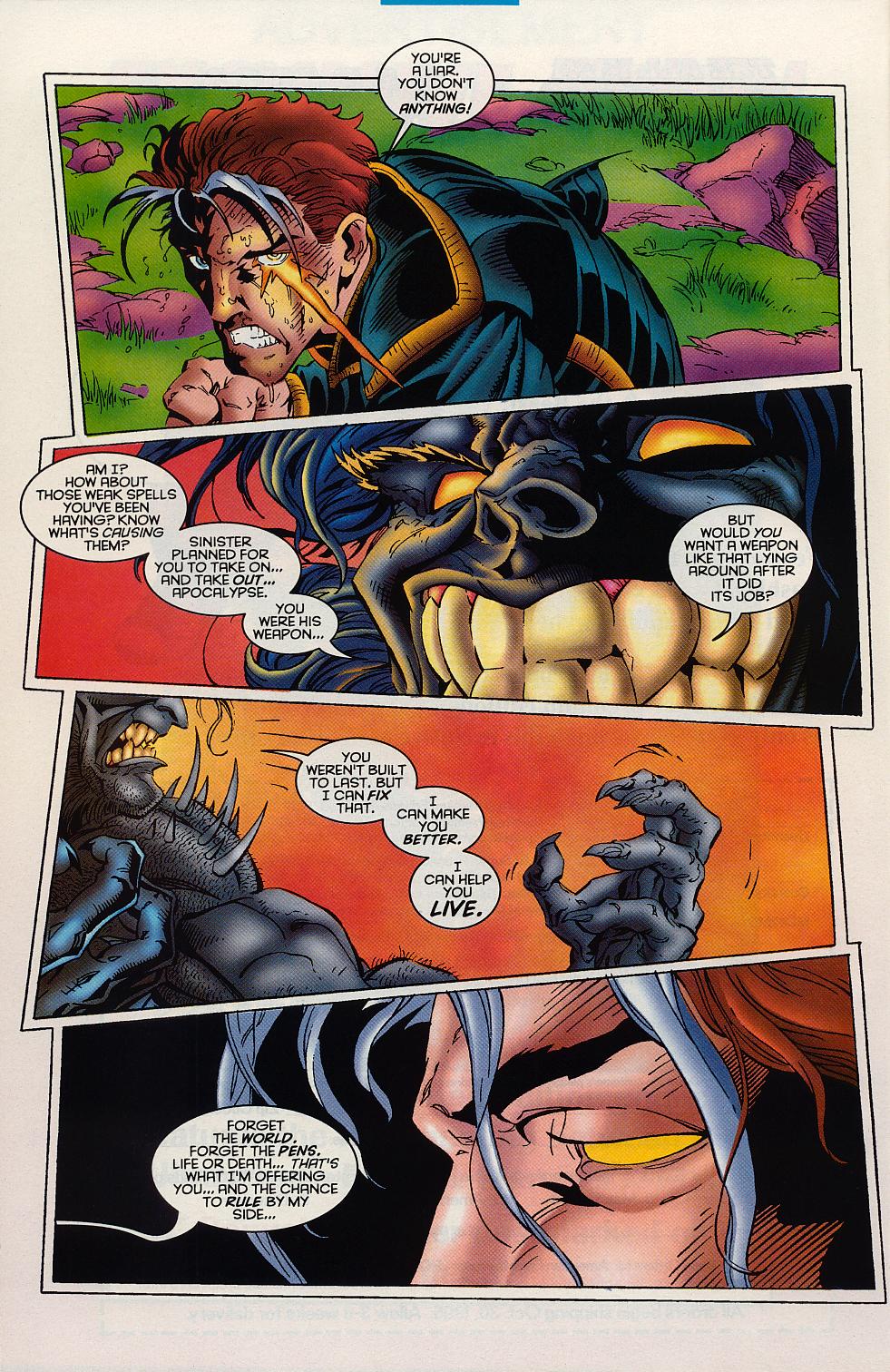 Read online X-Man comic -  Issue #9 - 14