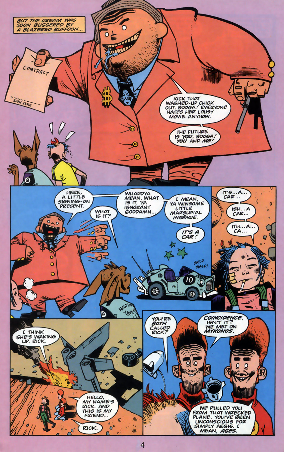 Read online Tank Girl: The Odyssey comic -  Issue #3 - 6