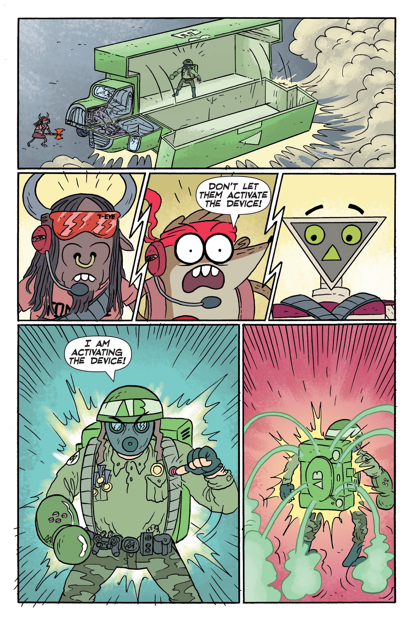 Read online Regular Show: A Clash of Consoles comic -  Issue # TPB (Part 1) - 72