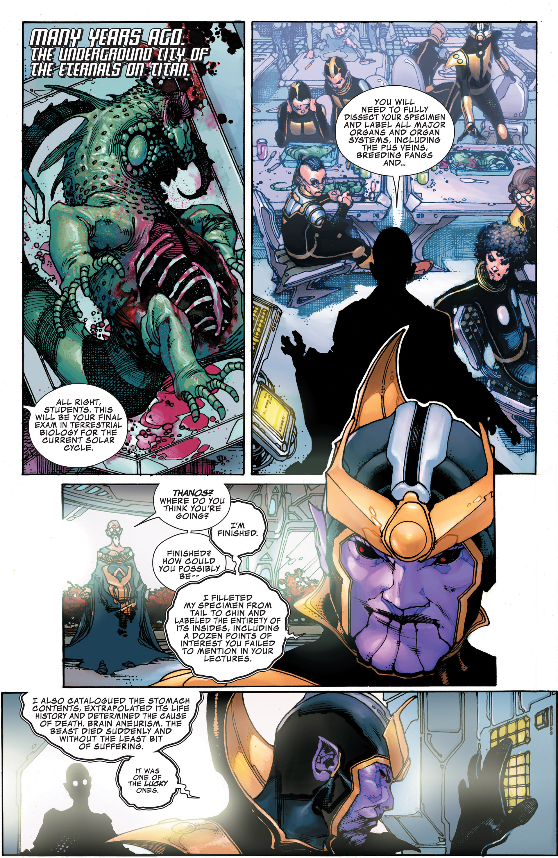 Read online Thanos Rising comic -  Issue #2 - 4