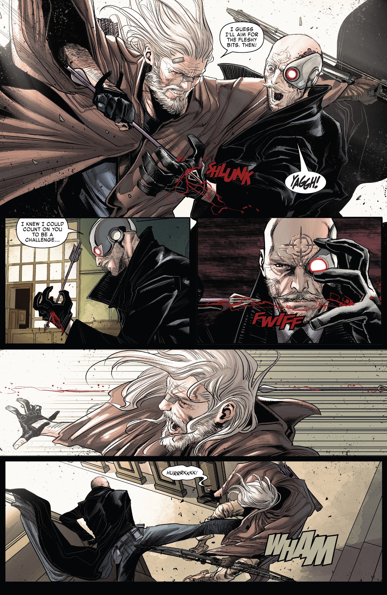 Read online Old Man Hawkeye comic -  Issue #9 - 9