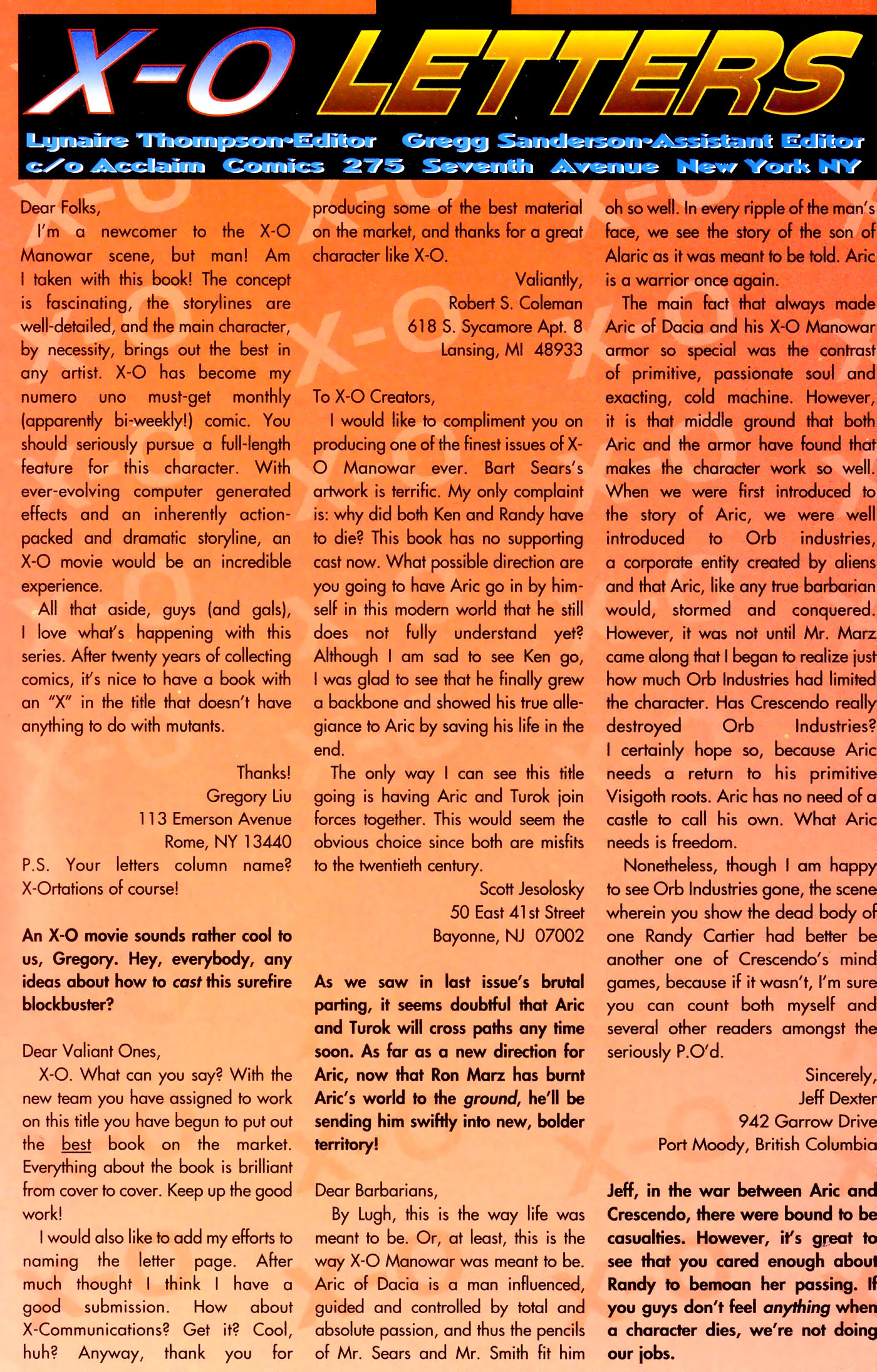 Read online X-O Manowar (1992) comic -  Issue #49 - 20