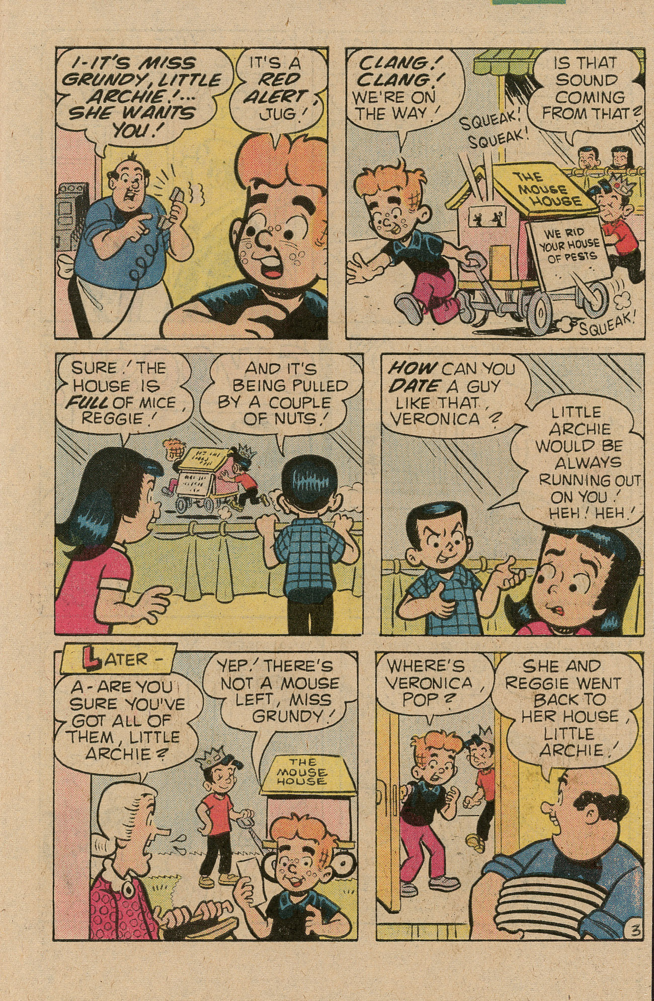 Read online Archie's TV Laugh-Out comic -  Issue #86 - 31