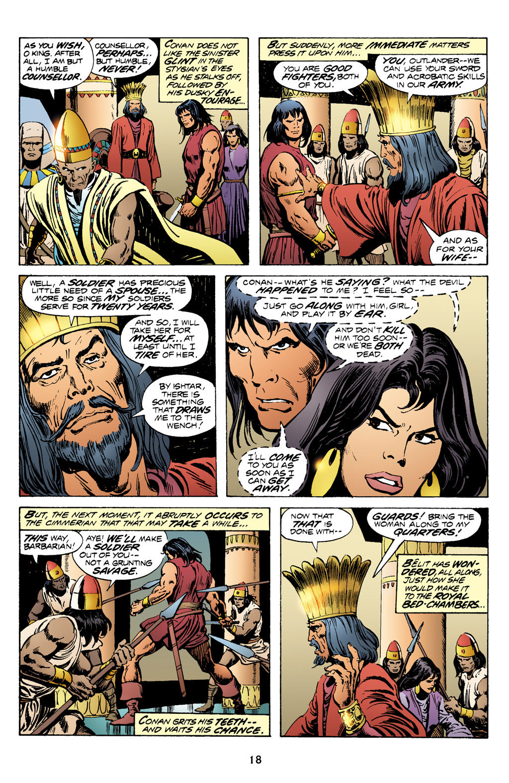 Read online The Chronicles of Conan comic -  Issue # TPB 10 (Part 1) - 19