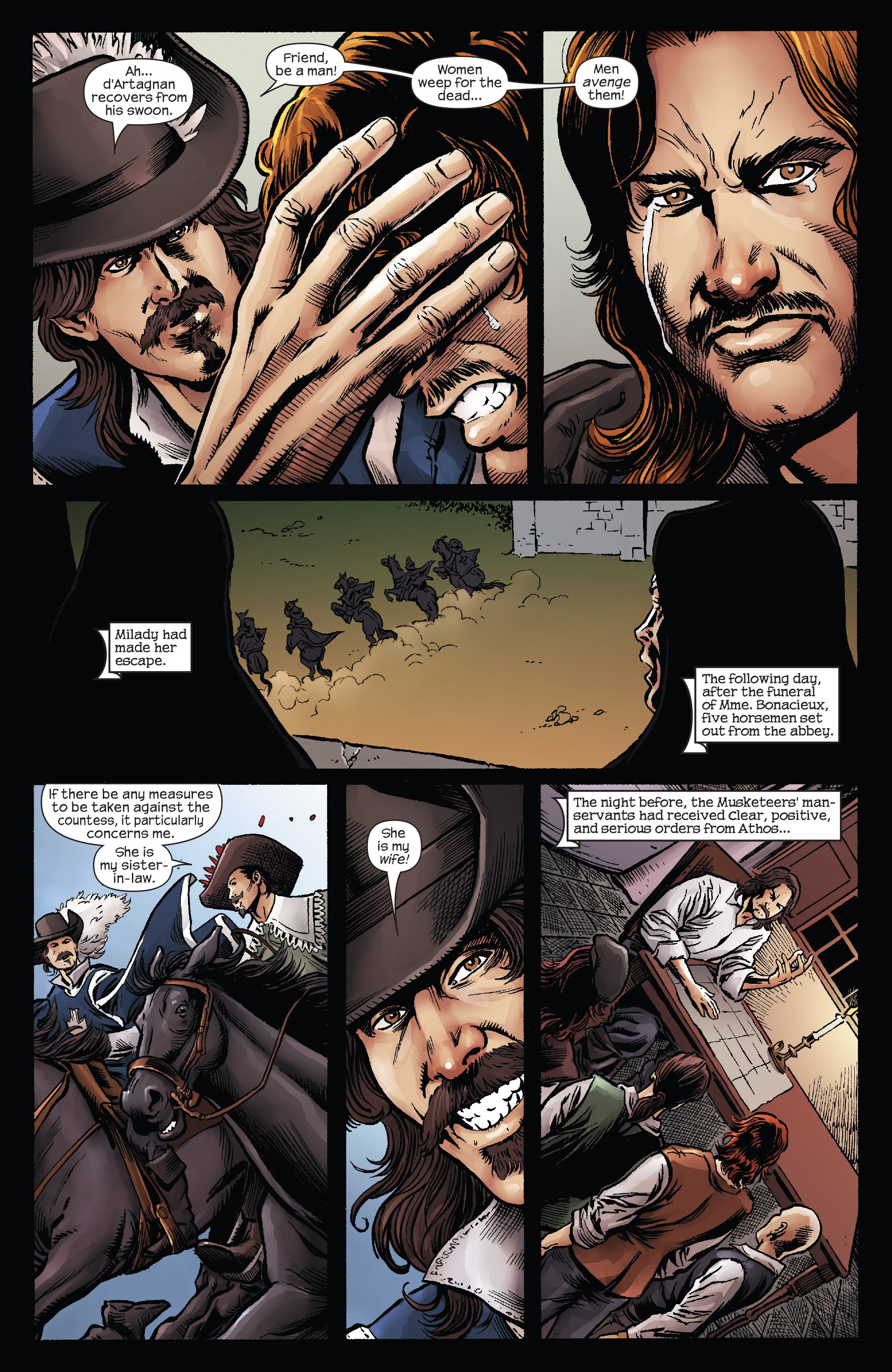 Read online Marvel Illustrated: The Three Musketeers comic -  Issue #6 - 4