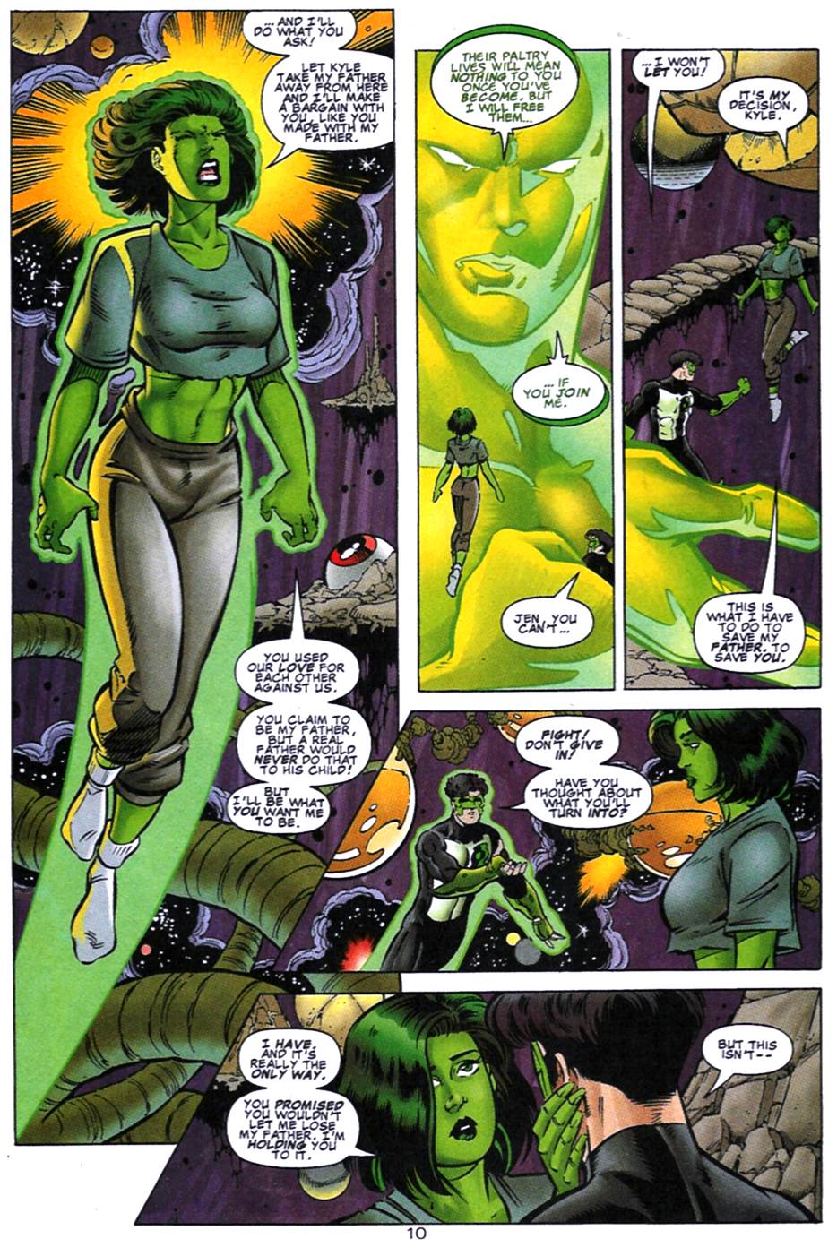 Read online Green Lantern/Sentinel: Heart of Darkness comic -  Issue #3 - 11