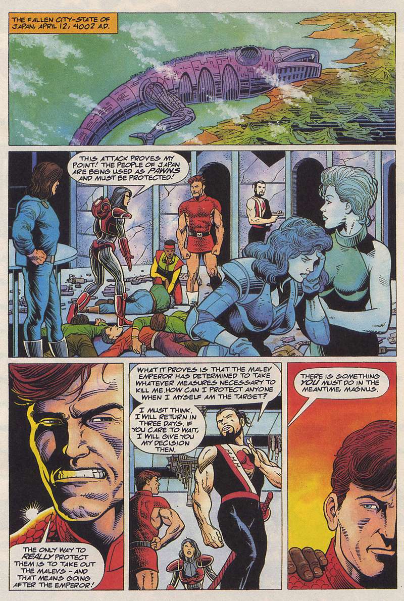 Read online Magnus Robot Fighter (1991) comic -  Issue #25 - 6