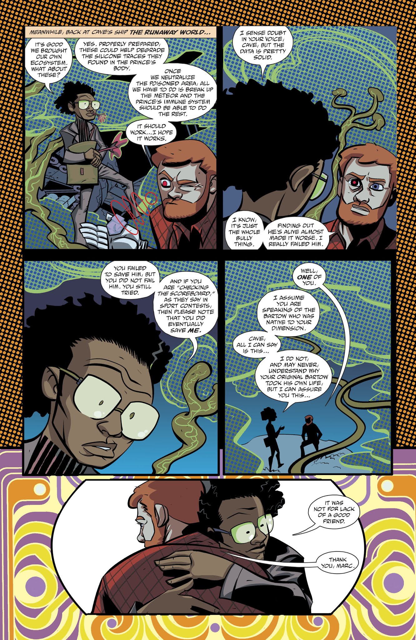Read online Cave Carson Has An Intersteller Eye comic -  Issue #6 - 10