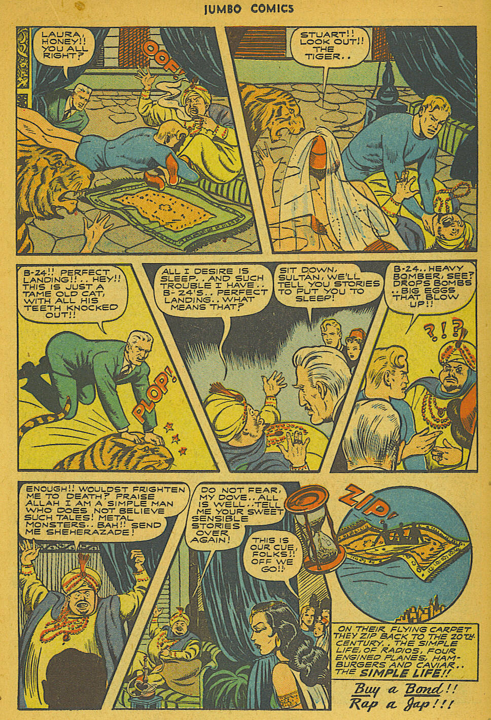 Read online Jumbo Comics comic -  Issue #78 - 19