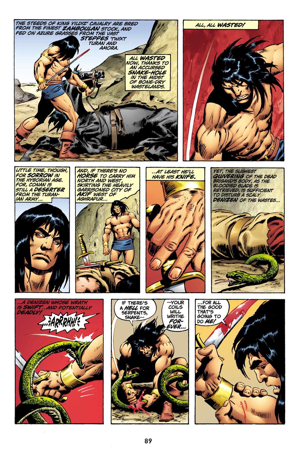 Read online The Chronicles of Conan comic -  Issue # TPB 6 (Part 1) - 88