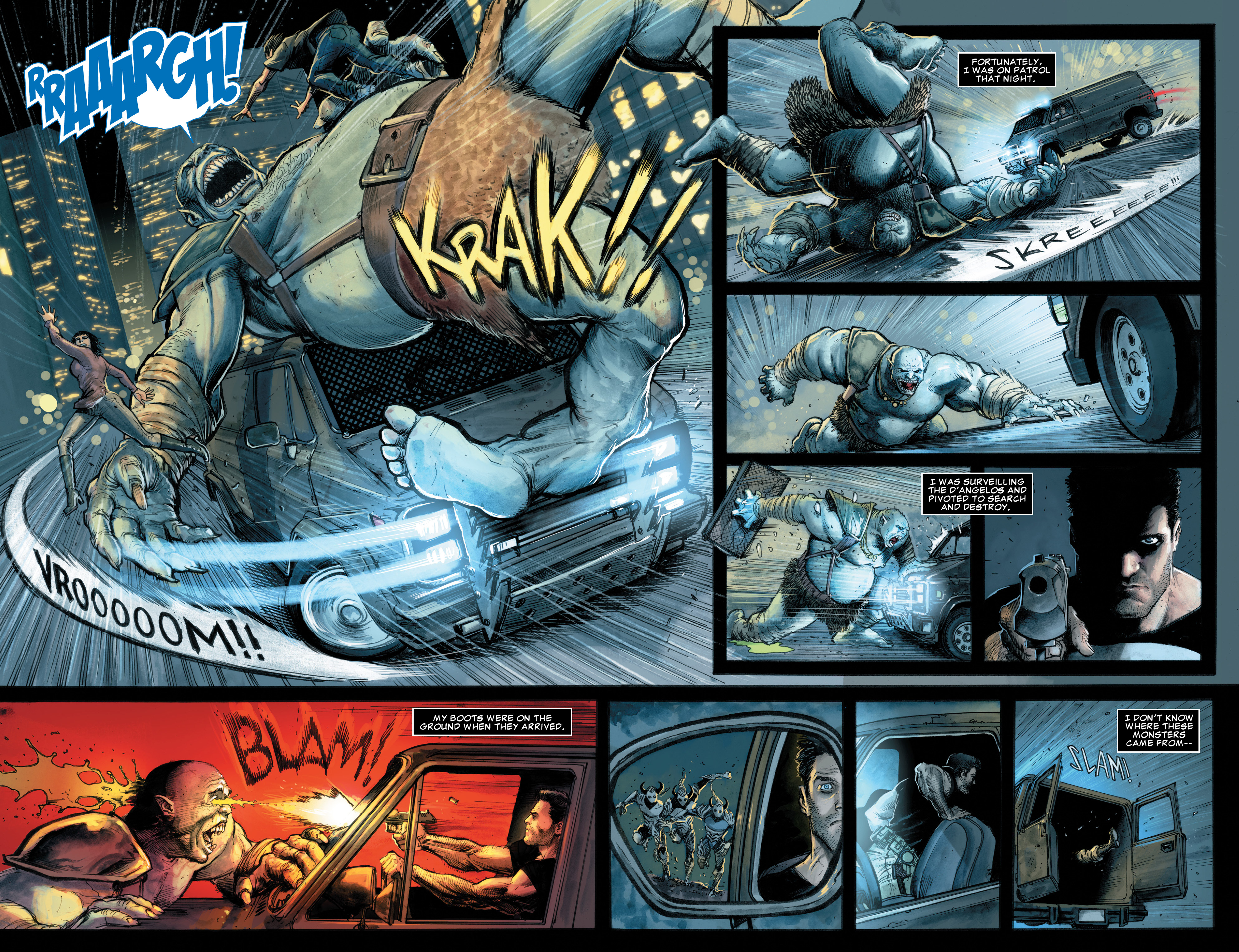 Read online Punisher Kill Krew comic -  Issue #1 - 4