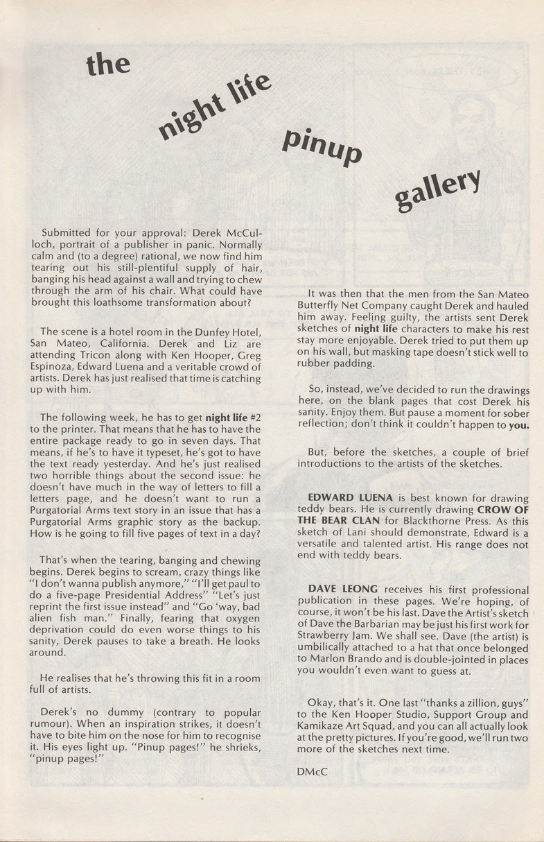 Read online Night Life comic -  Issue #2 - 24