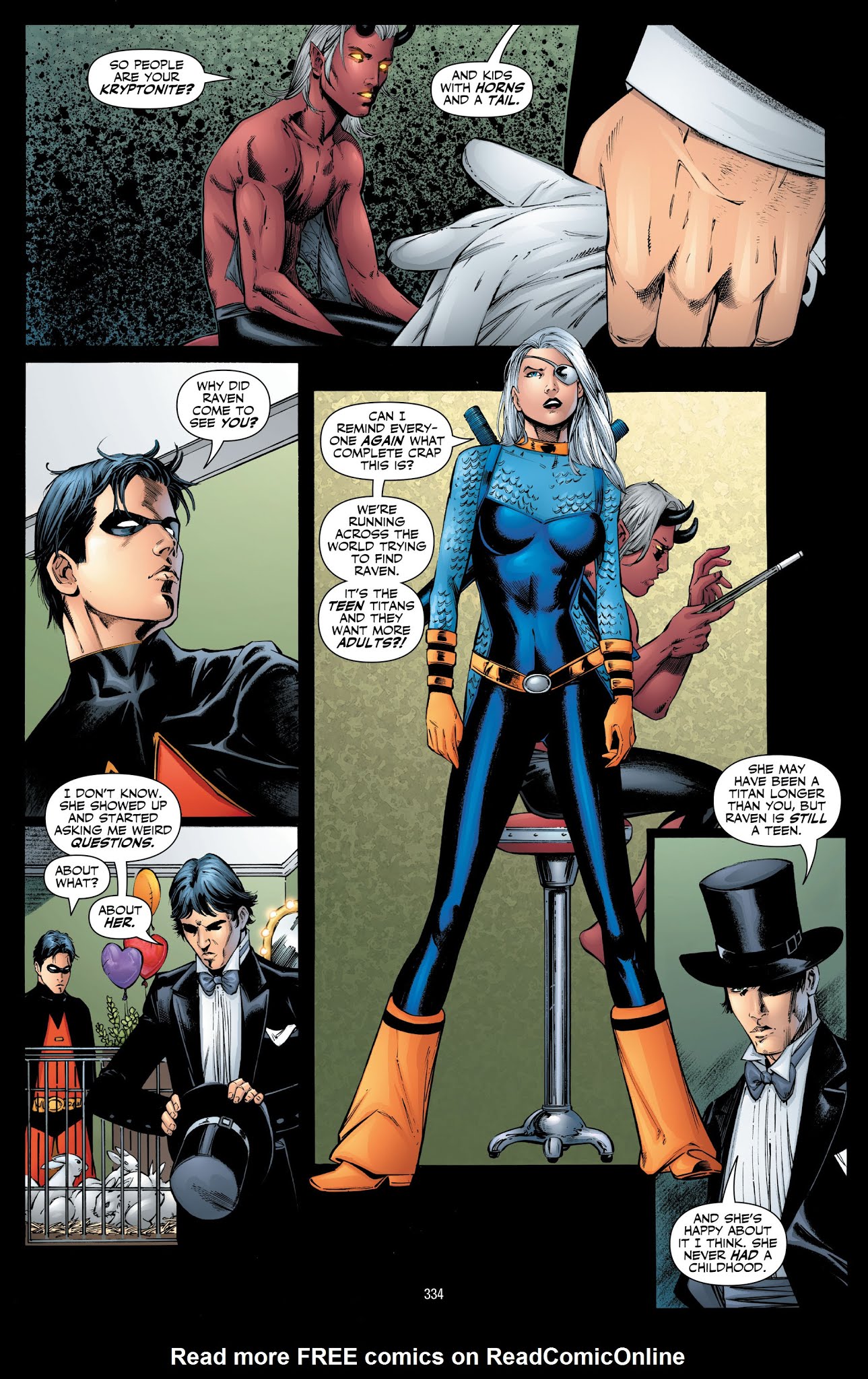 Read online Teen Titans: A Celebration of 50 Years comic -  Issue # TPB (Part 4) - 33