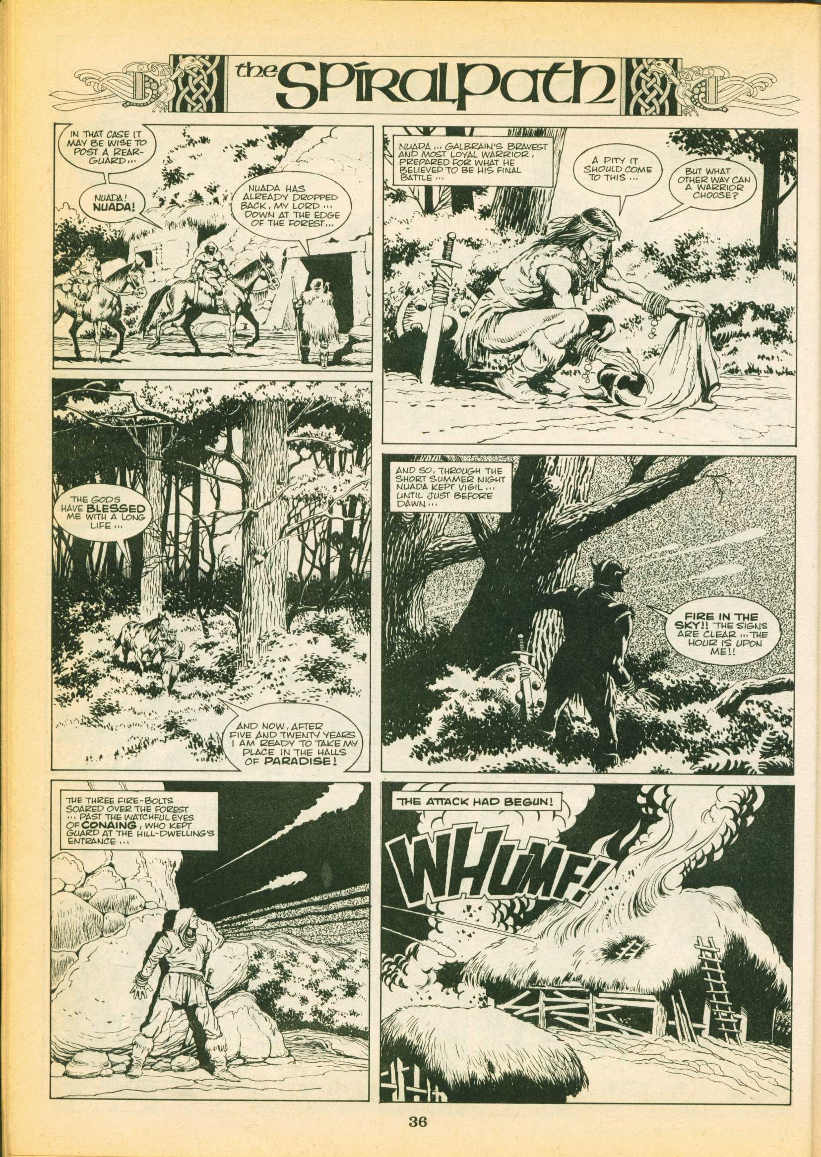 Read online Warrior comic -  Issue #2 - 35