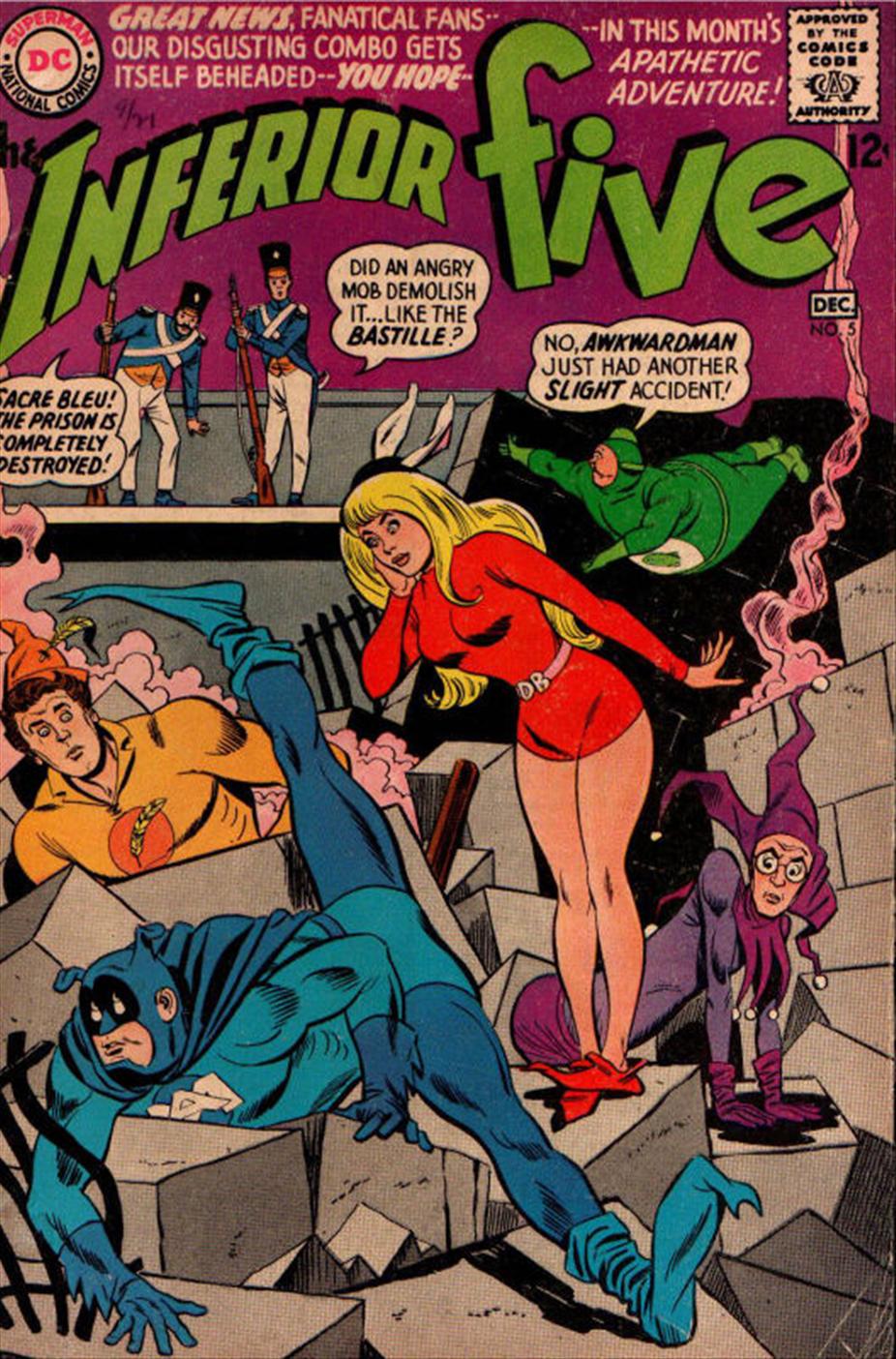 Read online The Inferior Five comic -  Issue #5 - 1