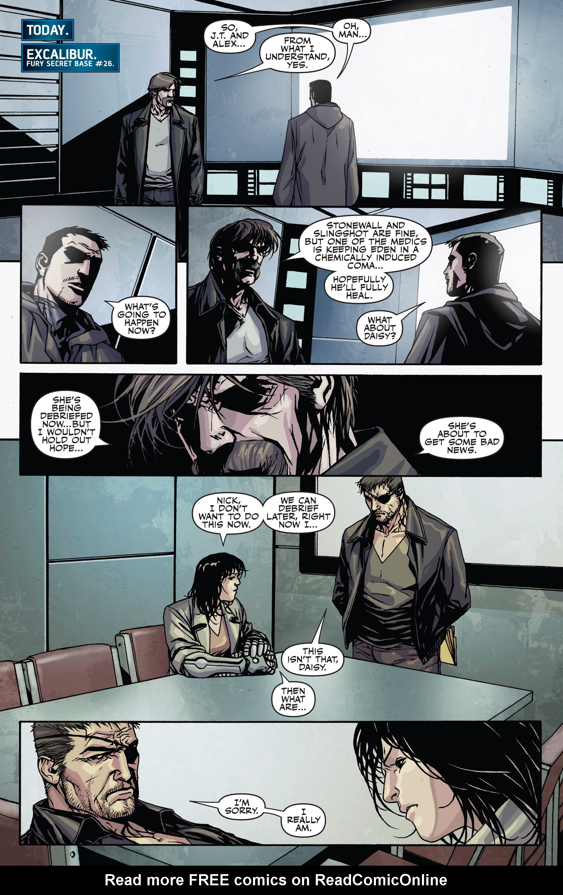 Read online Secret Warriors comic -  Issue #23 - 22