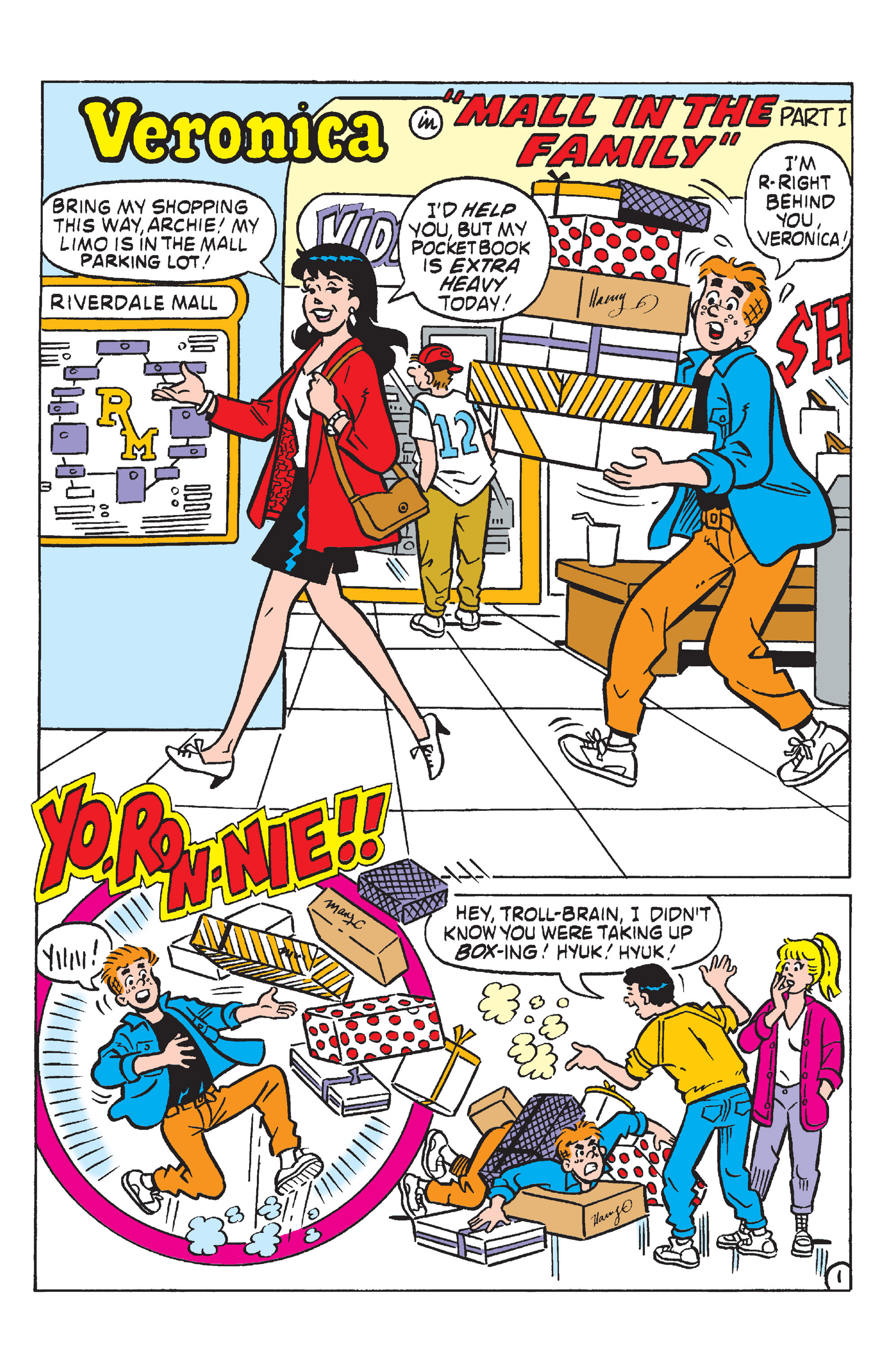 Read online Betty and Veronica: Mall Princesses comic -  Issue # TPB - 64