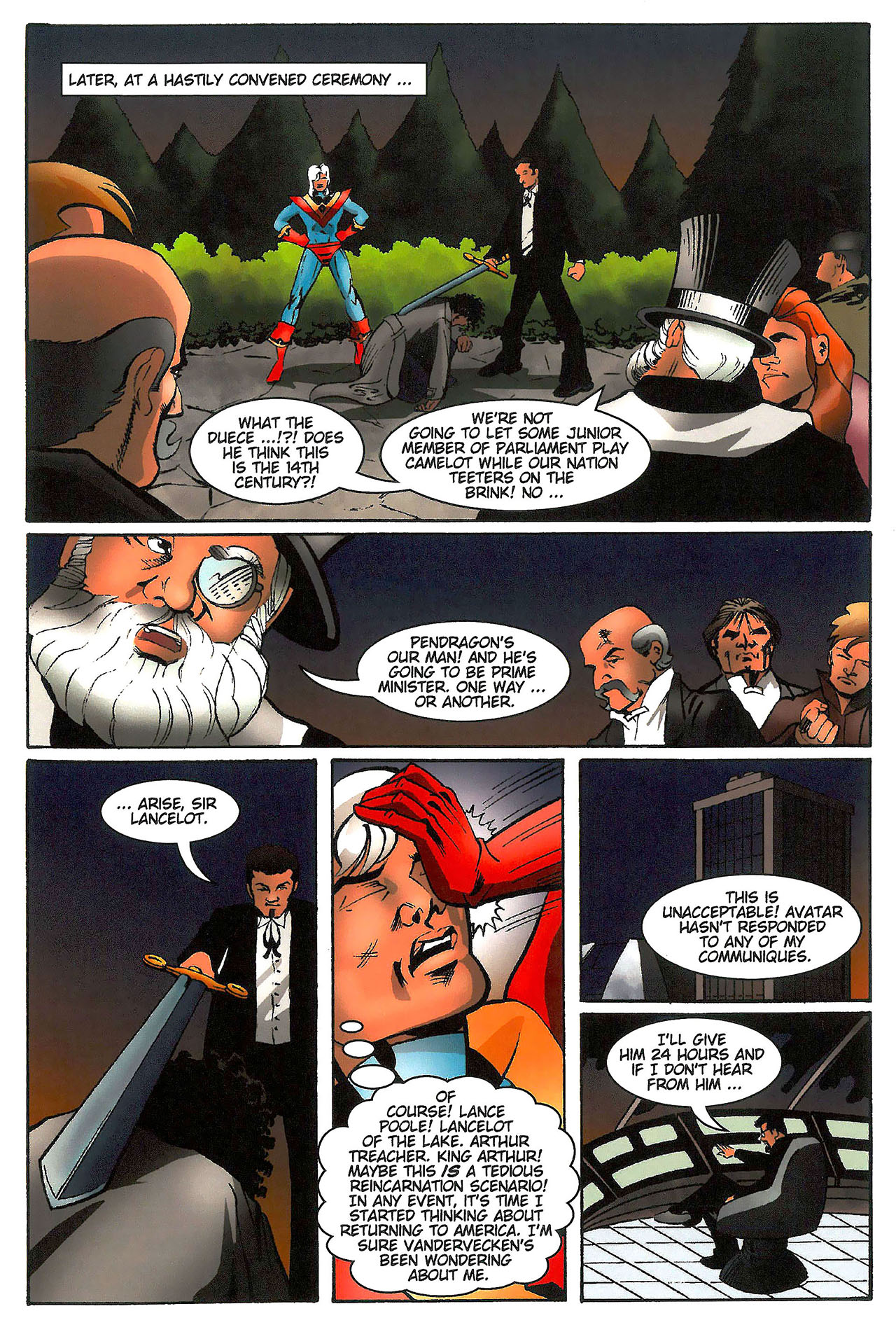 Read online Dave Cockrum's Futurians: Avatar comic -  Issue # TPB - 94
