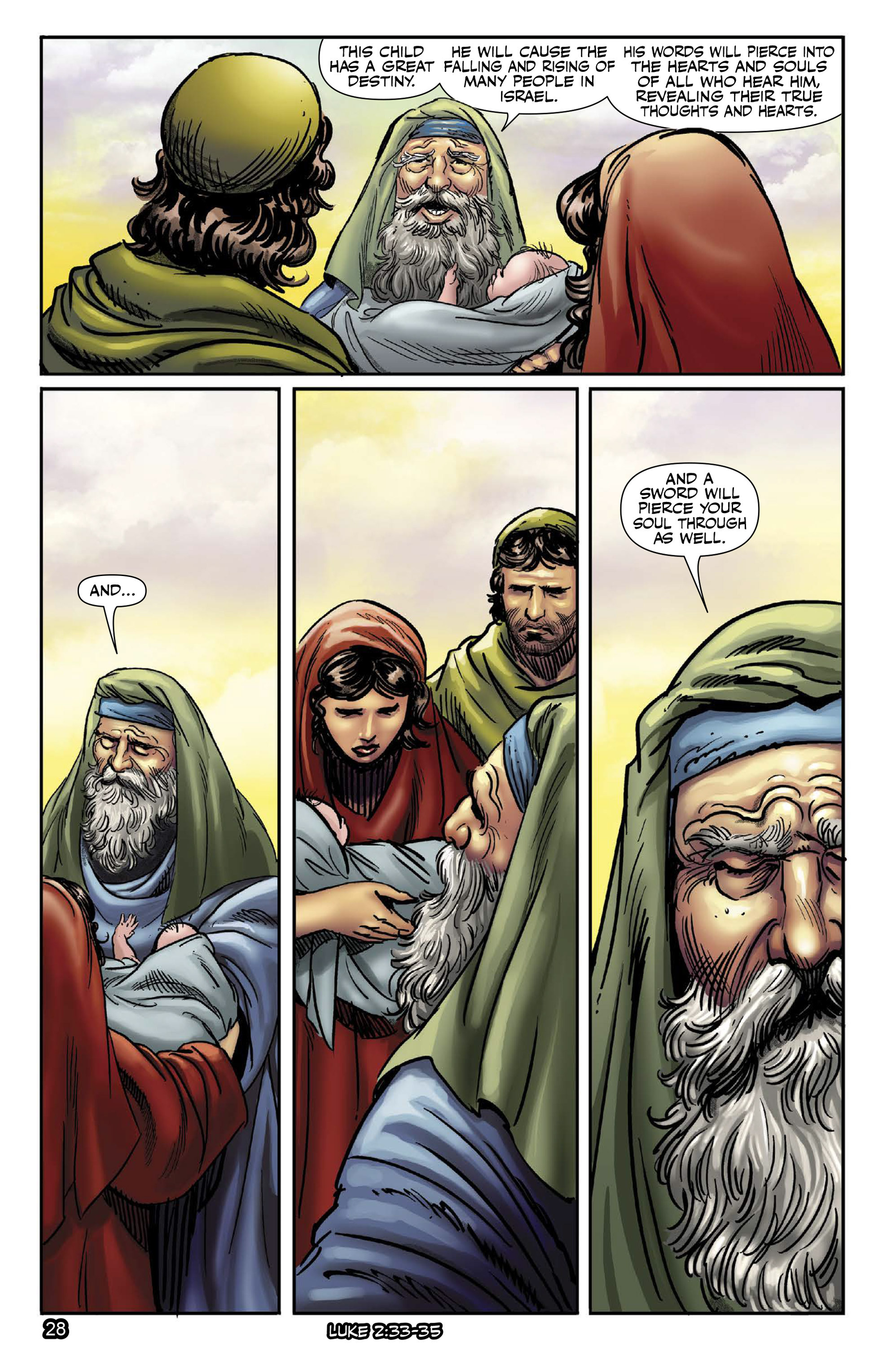 Read online The Kingstone Bible comic -  Issue #9 - 32