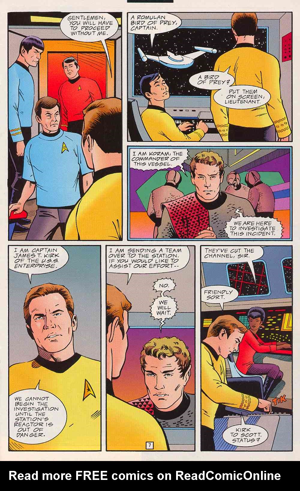 Read online Star Trek (1989) comic -  Issue #79 - 8