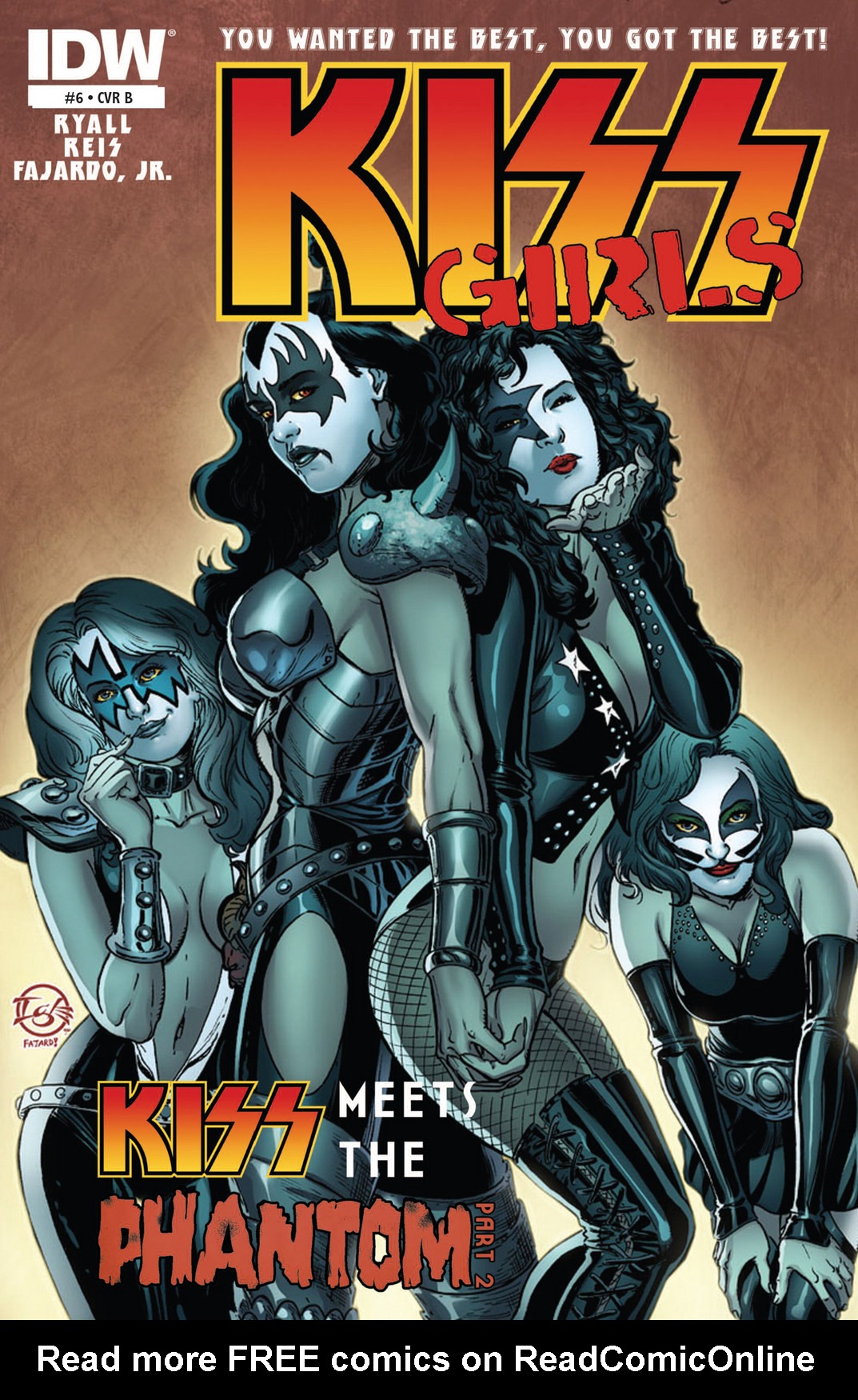 Read online KISS Girls comic -  Issue #6 - 2