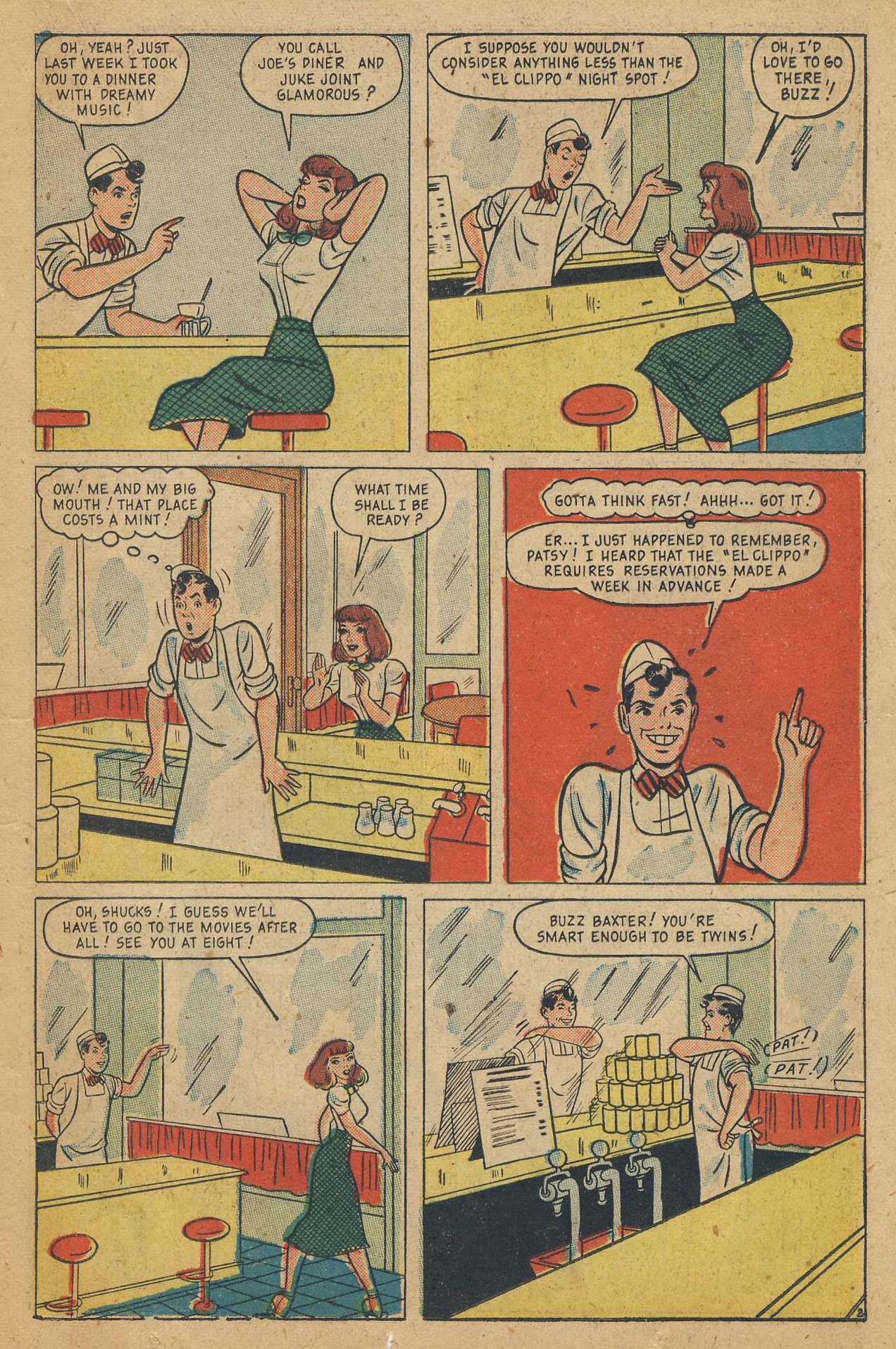 Read online Margie Comics comic -  Issue #47 - 19