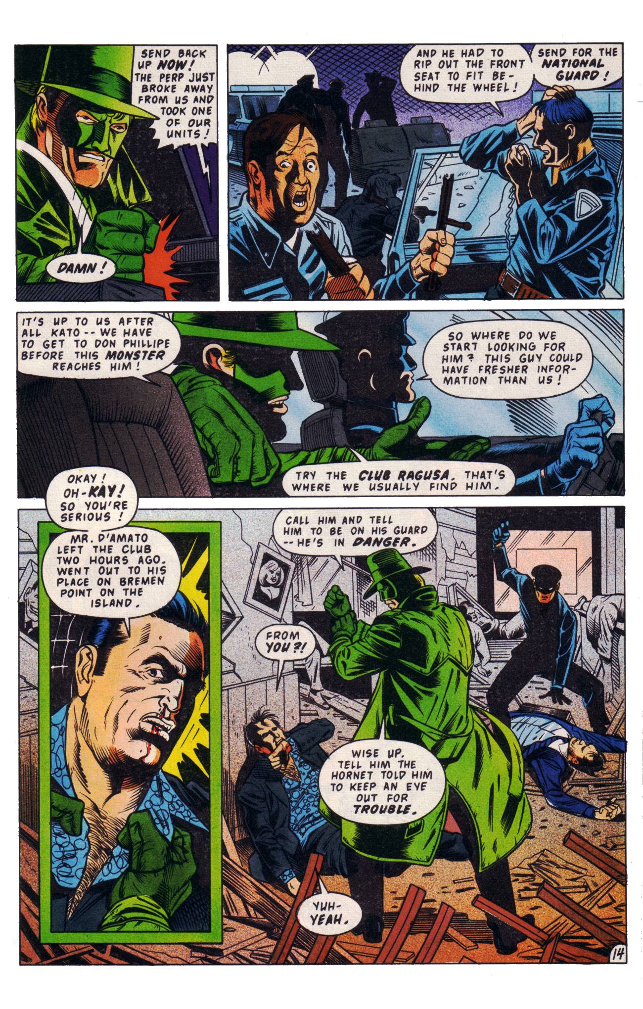 Read online The Green Hornet (1991) comic -  Issue #6 - 16